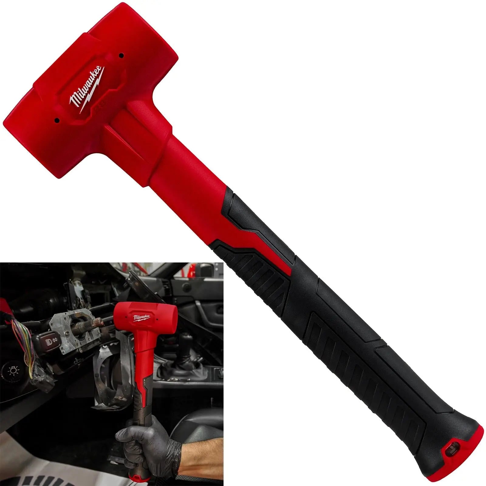 Milwaukee Dead Blow Hammer 790g 28oz  White Rose Tools