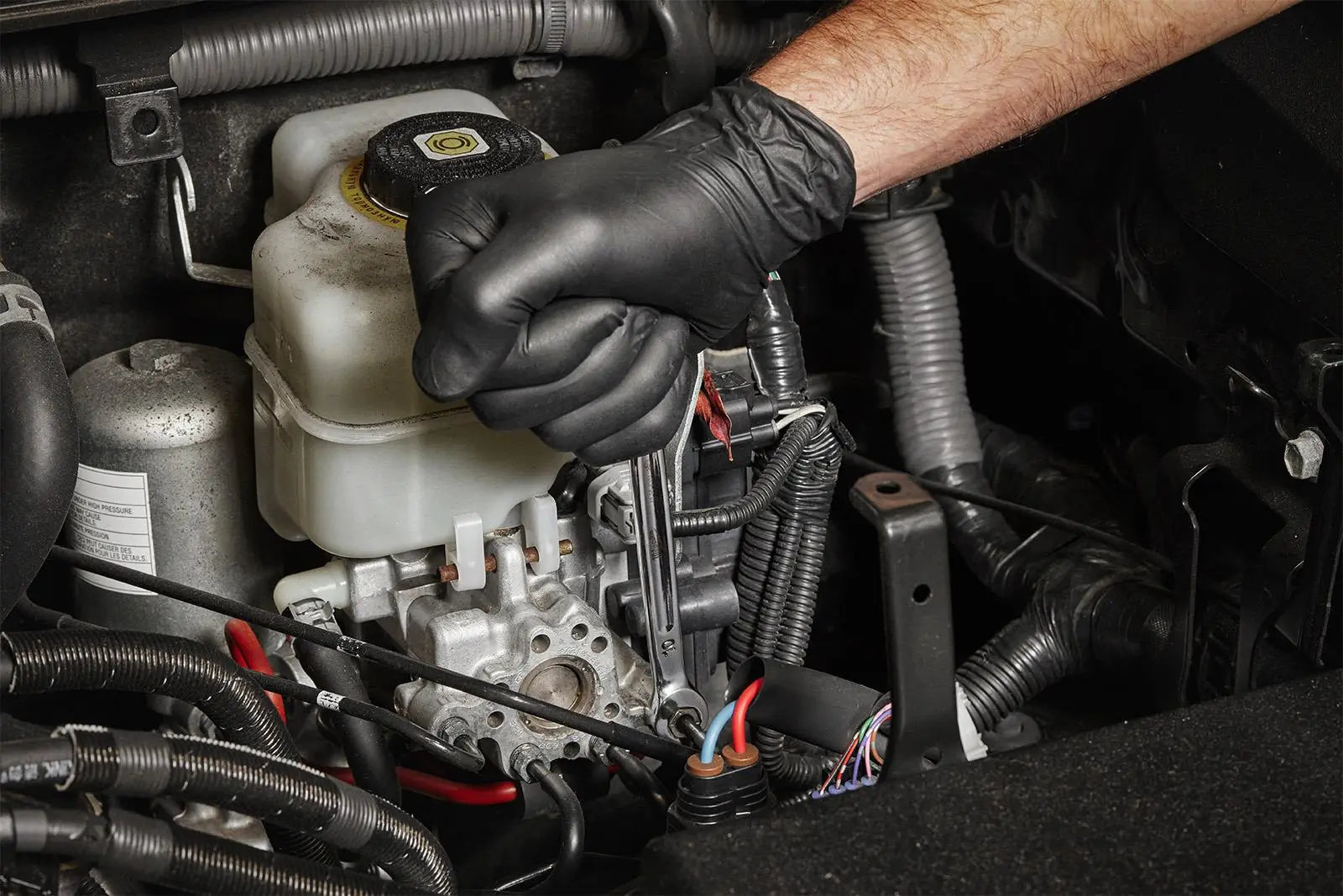 Milwaukee Flare Nut Brake Pipe Spanner Set 6 Piece Metric 8-22mm White Rose Tools