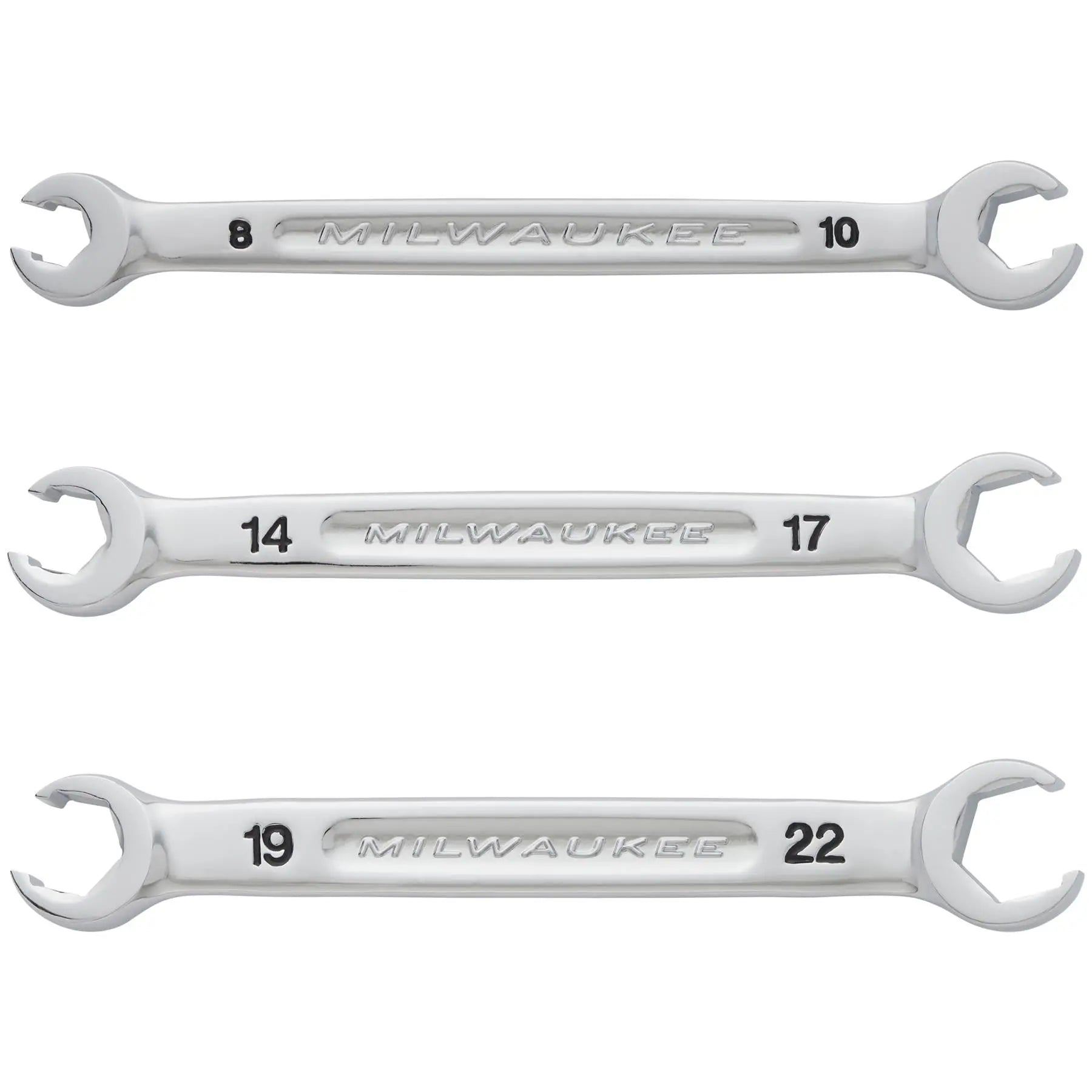 Milwaukee Flare Nut Brake Pipe Spanners Individual - Choose Size White Rose Tools