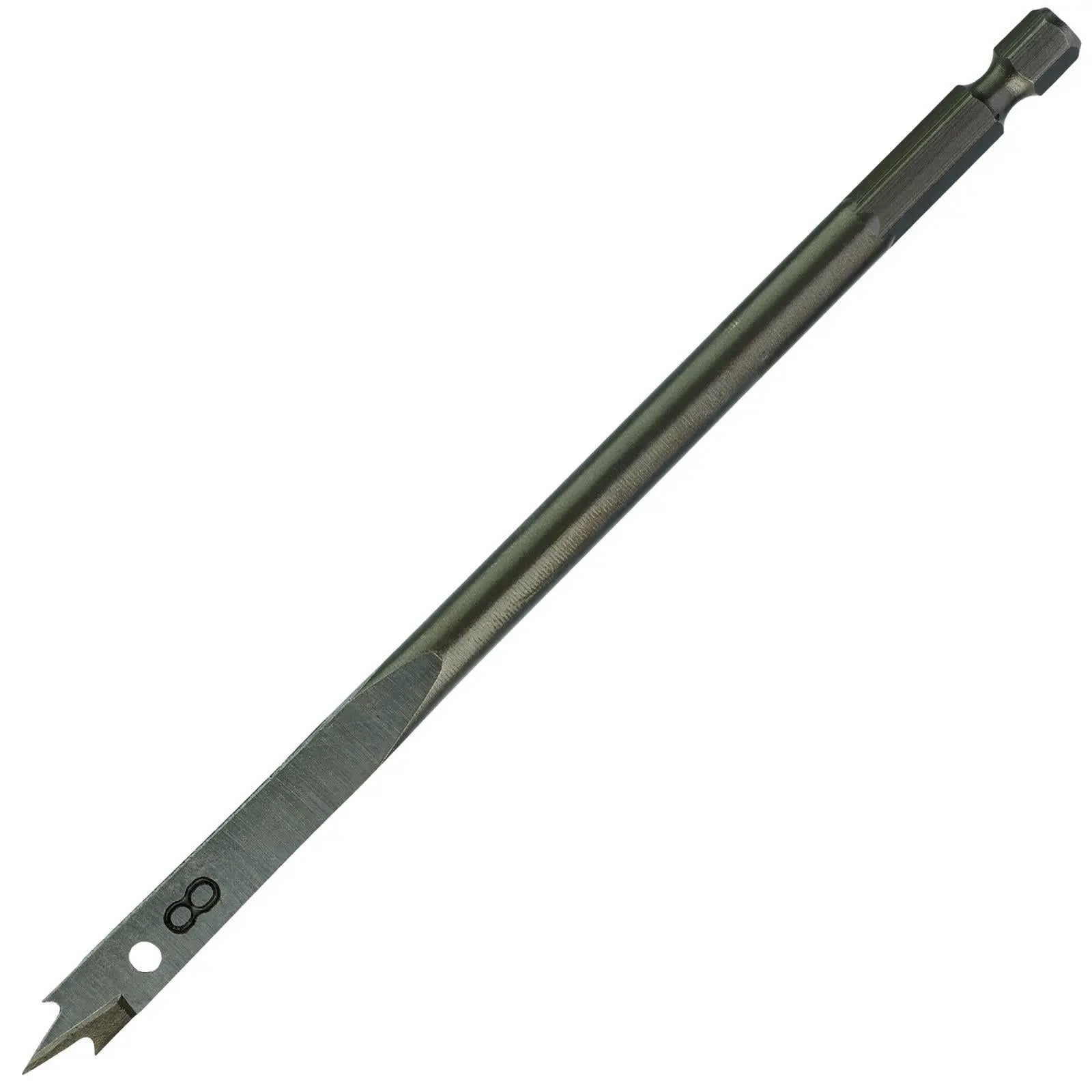 Milwaukee Flat Wood Boring Drill Bits 152mm Length 1/4" Hex Shank