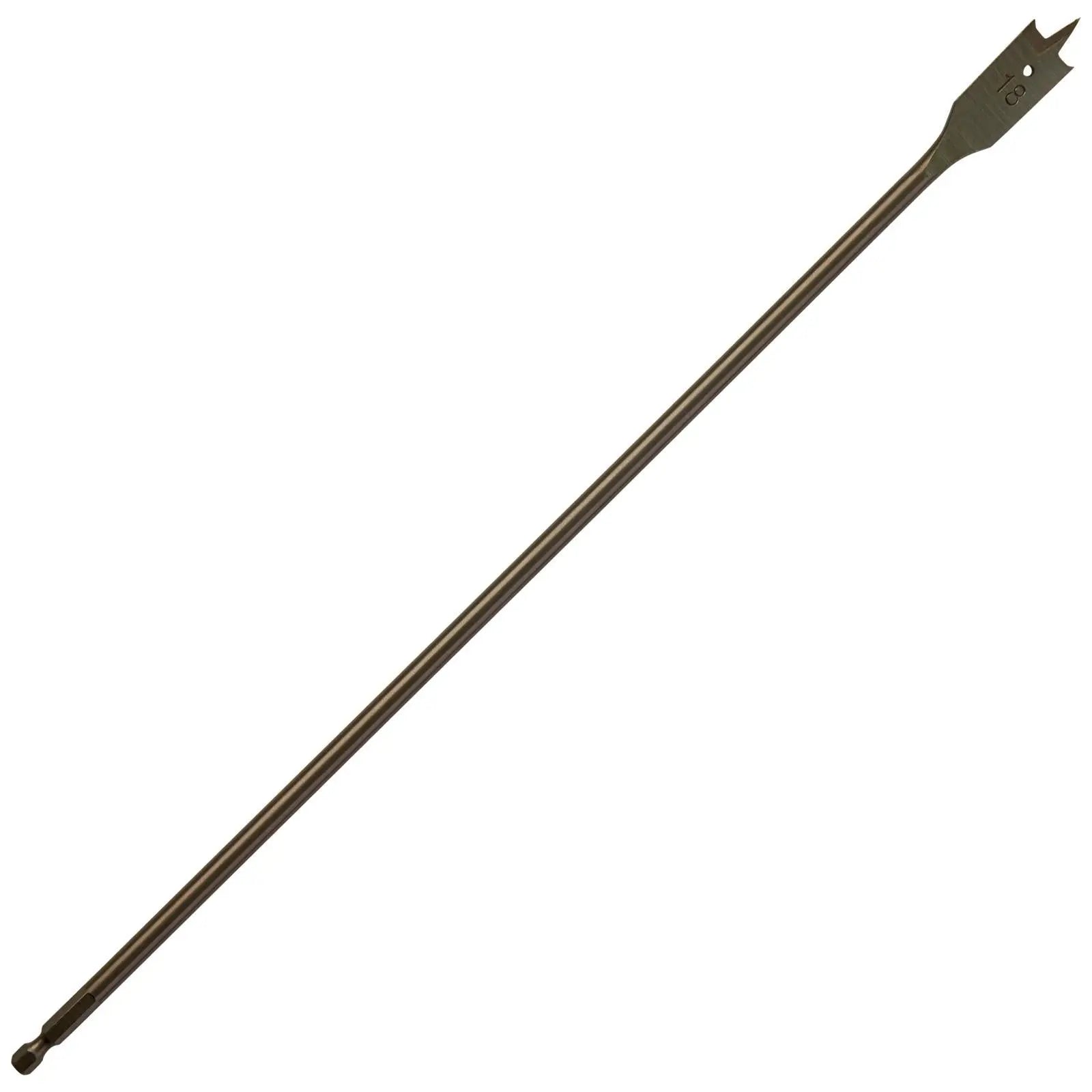 Milwaukee Flat Wood Boring Drill Bits 400mm Length 1/4" Hex Shank