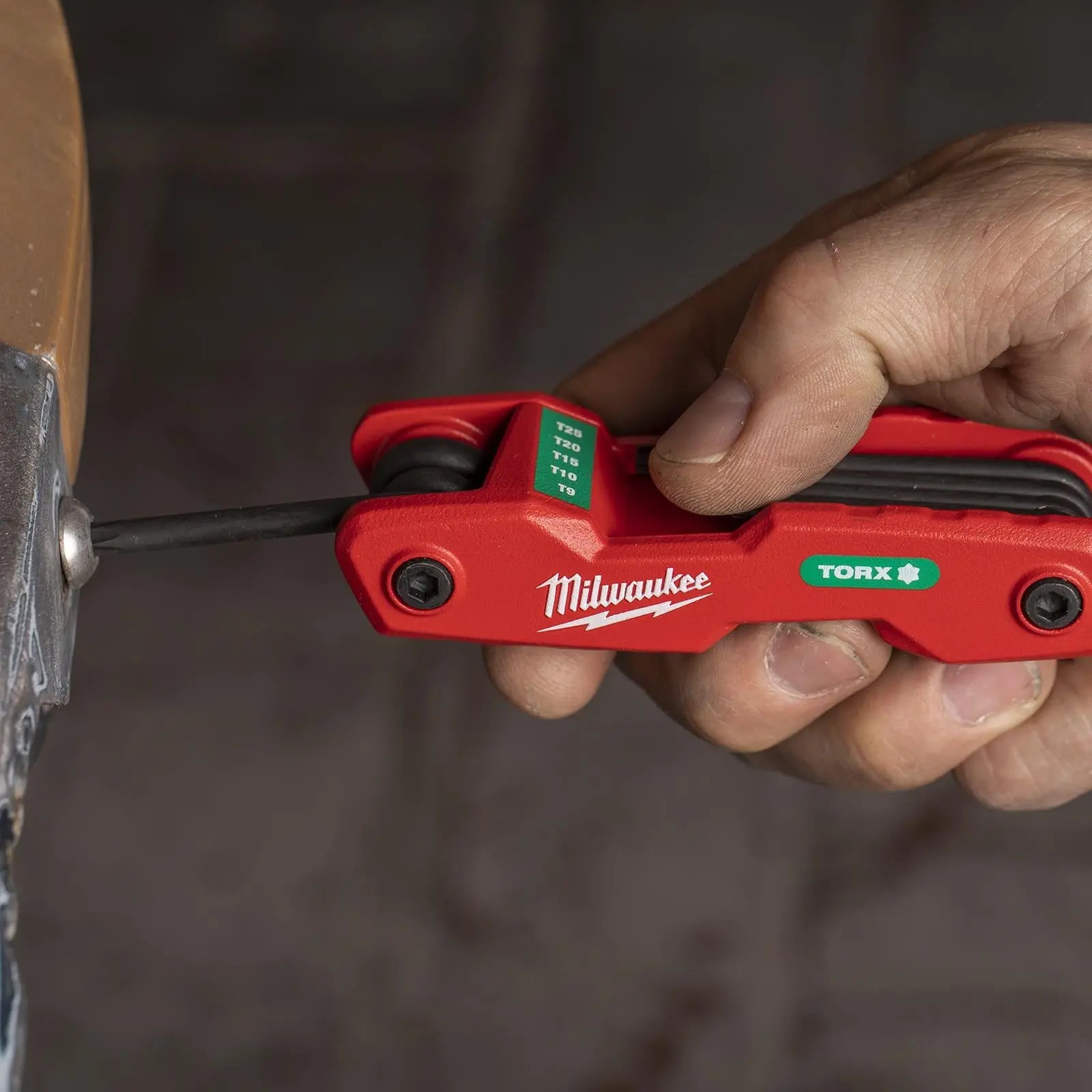 Milwaukee Folding Torx Key Set 8 Piece T9-T40 White Rose Tools