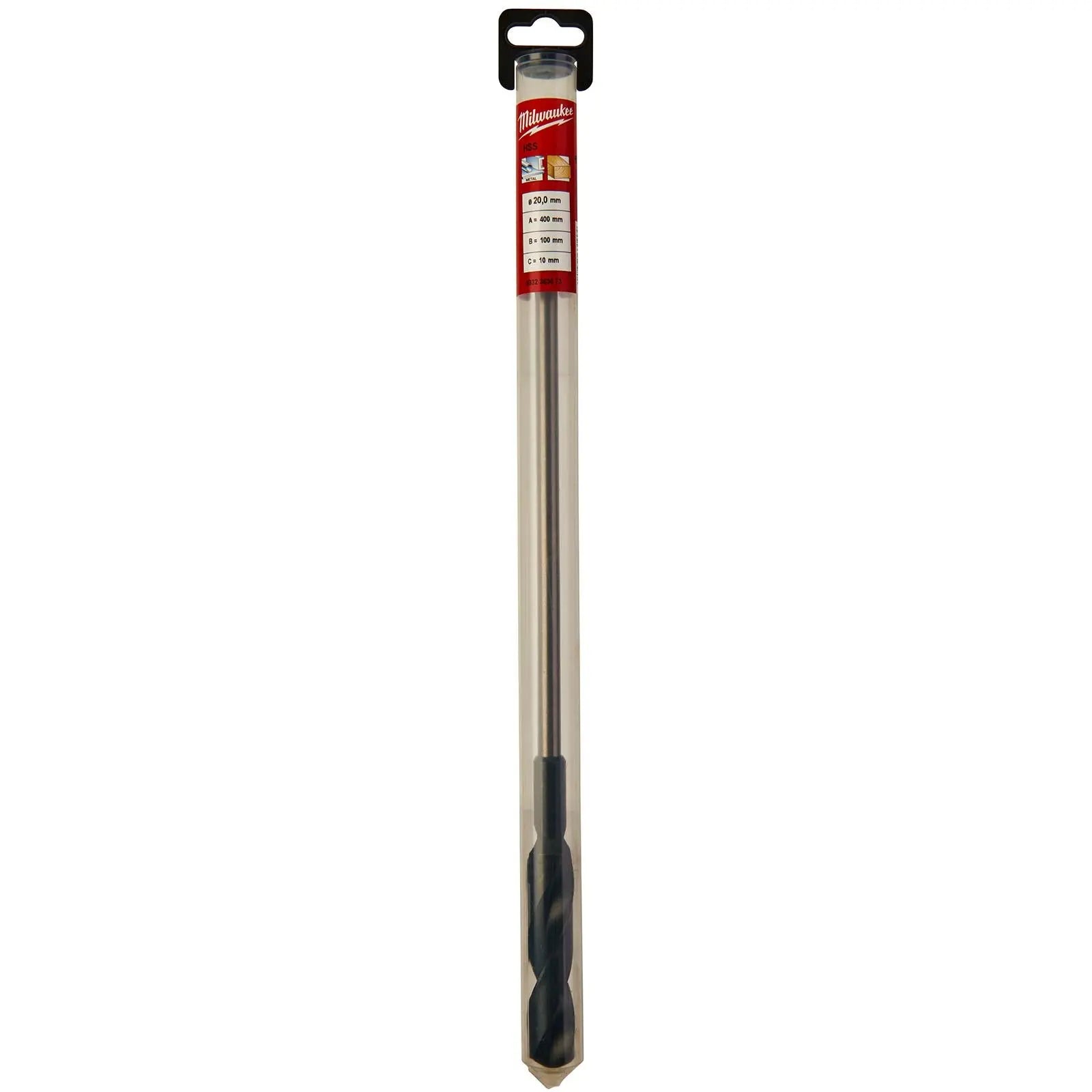 Milwaukee HSS Cable Drill Bit Wood Plasterboard Metal Channel 22 x 400mm White Rose Tools