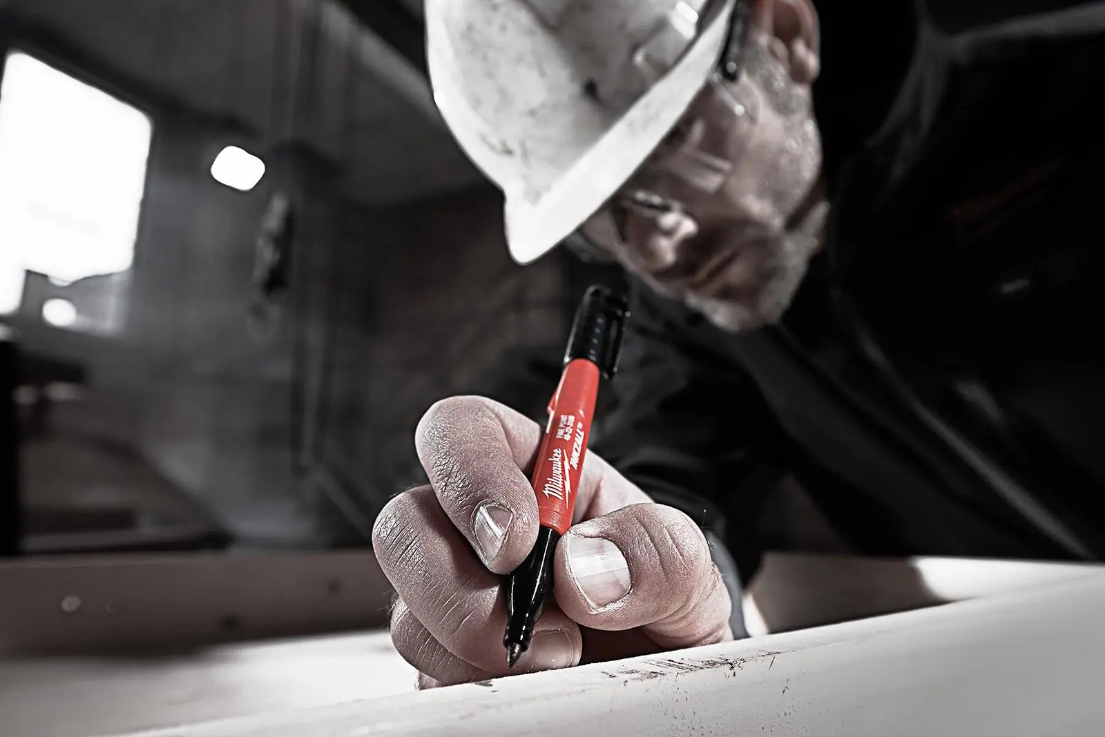 Milwaukee INKZALL Fine Tip Marker Pen Black 1mm Tip