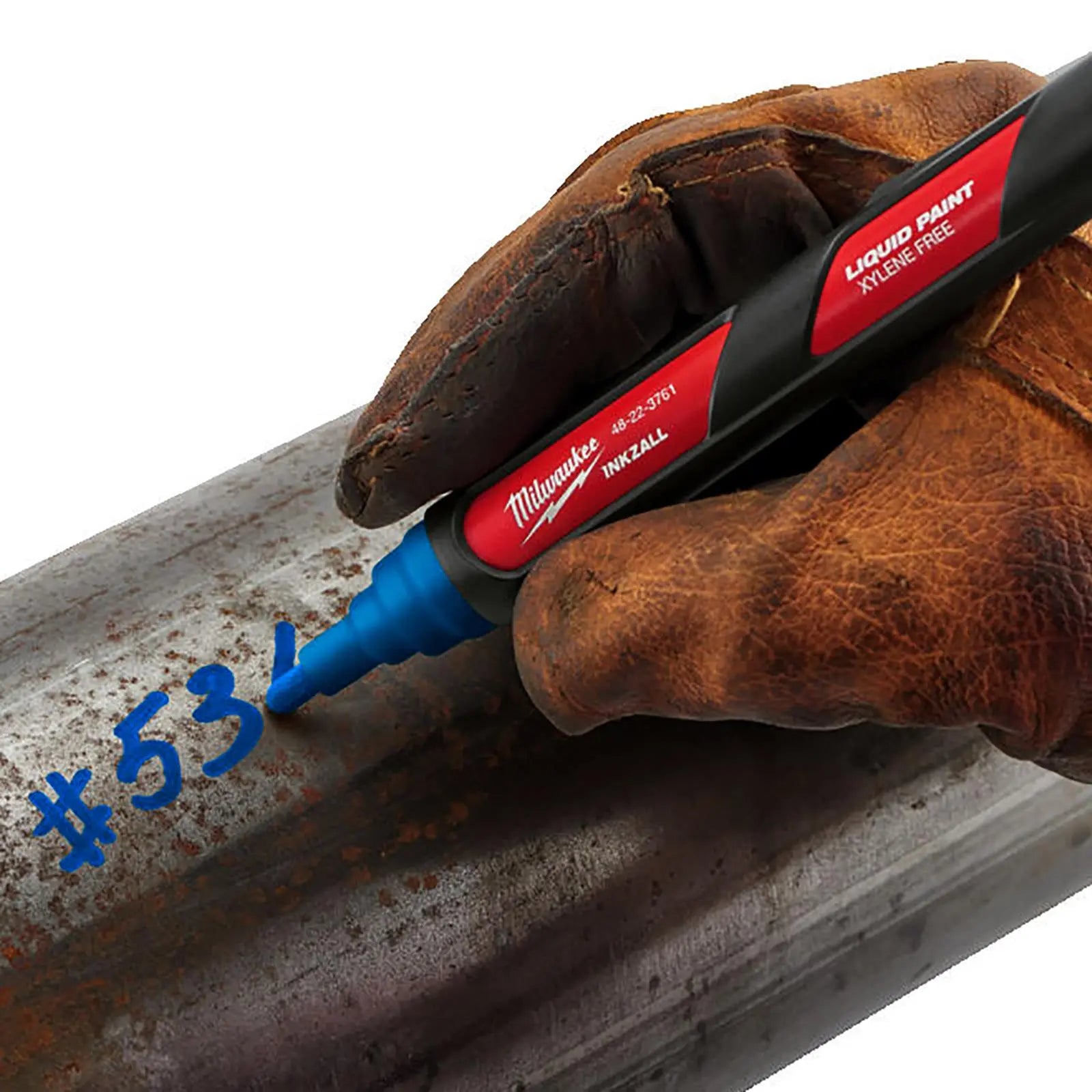 Milwaukee INKZALL Liquid Paint Marker Pen Blue