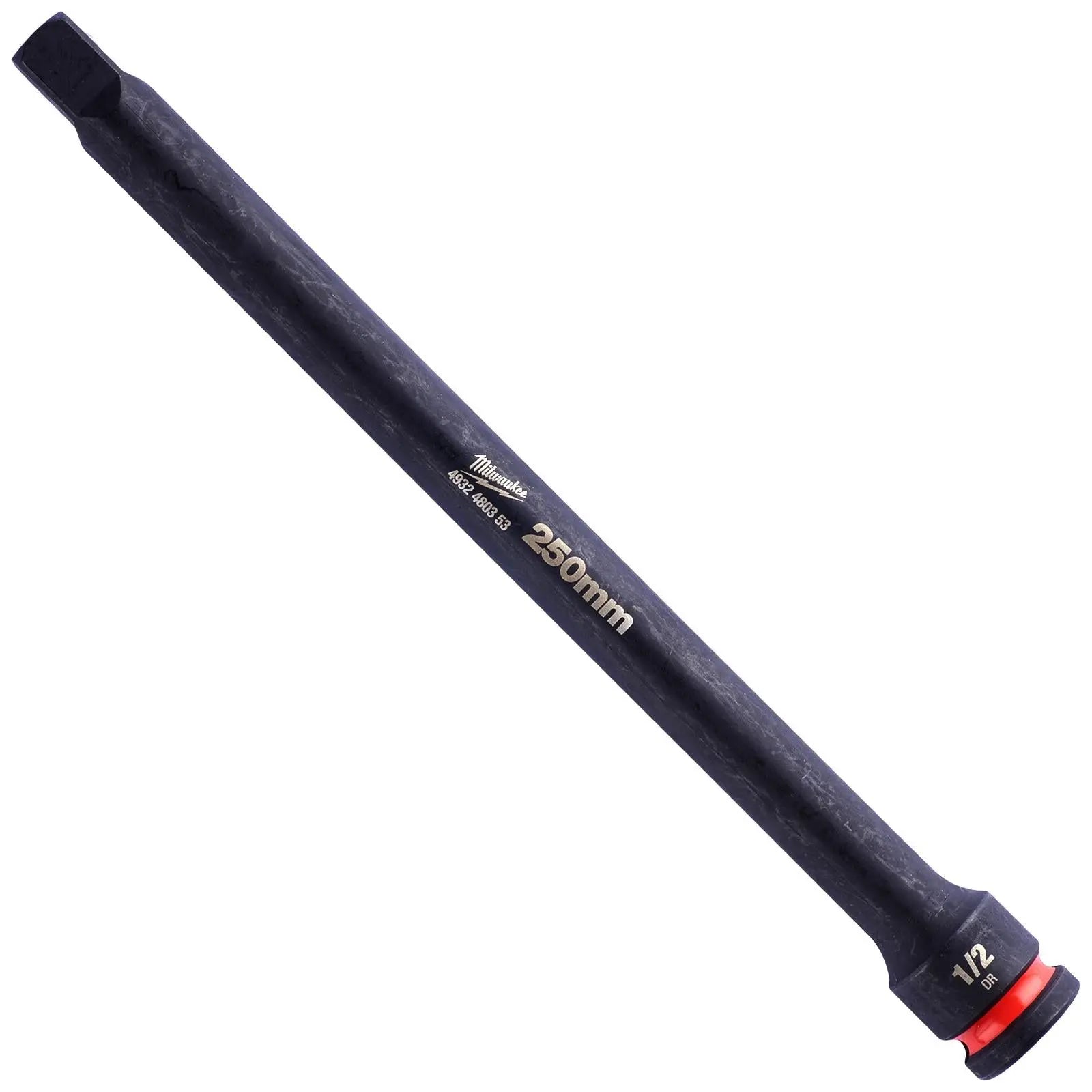 Milwaukee Impact Socket Extension Bar 250mm 1/2" Drive SHOCKWAVE Impact Duty