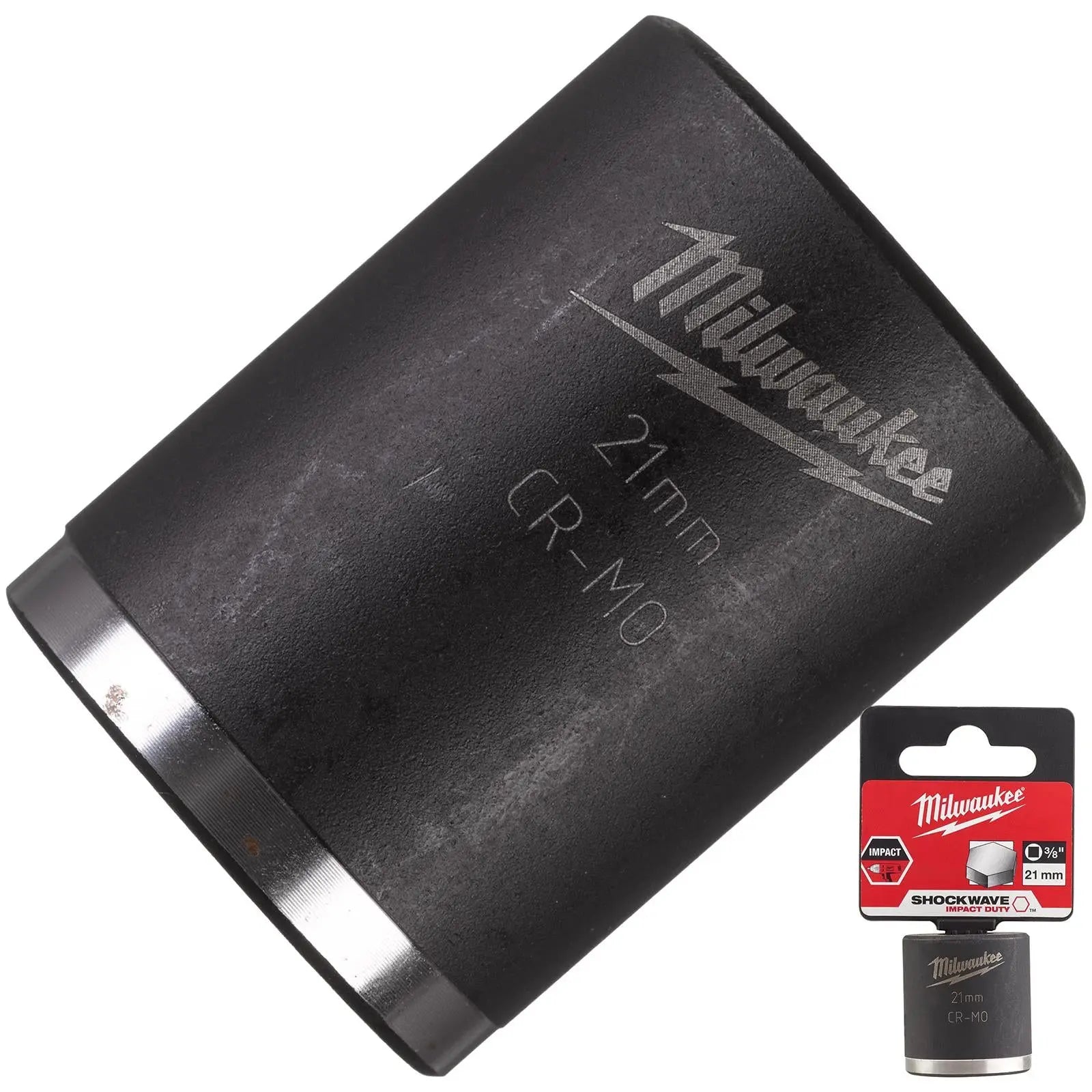 Milwaukee Impact Sockets 3/8" Drive Shockwave Impact Duty