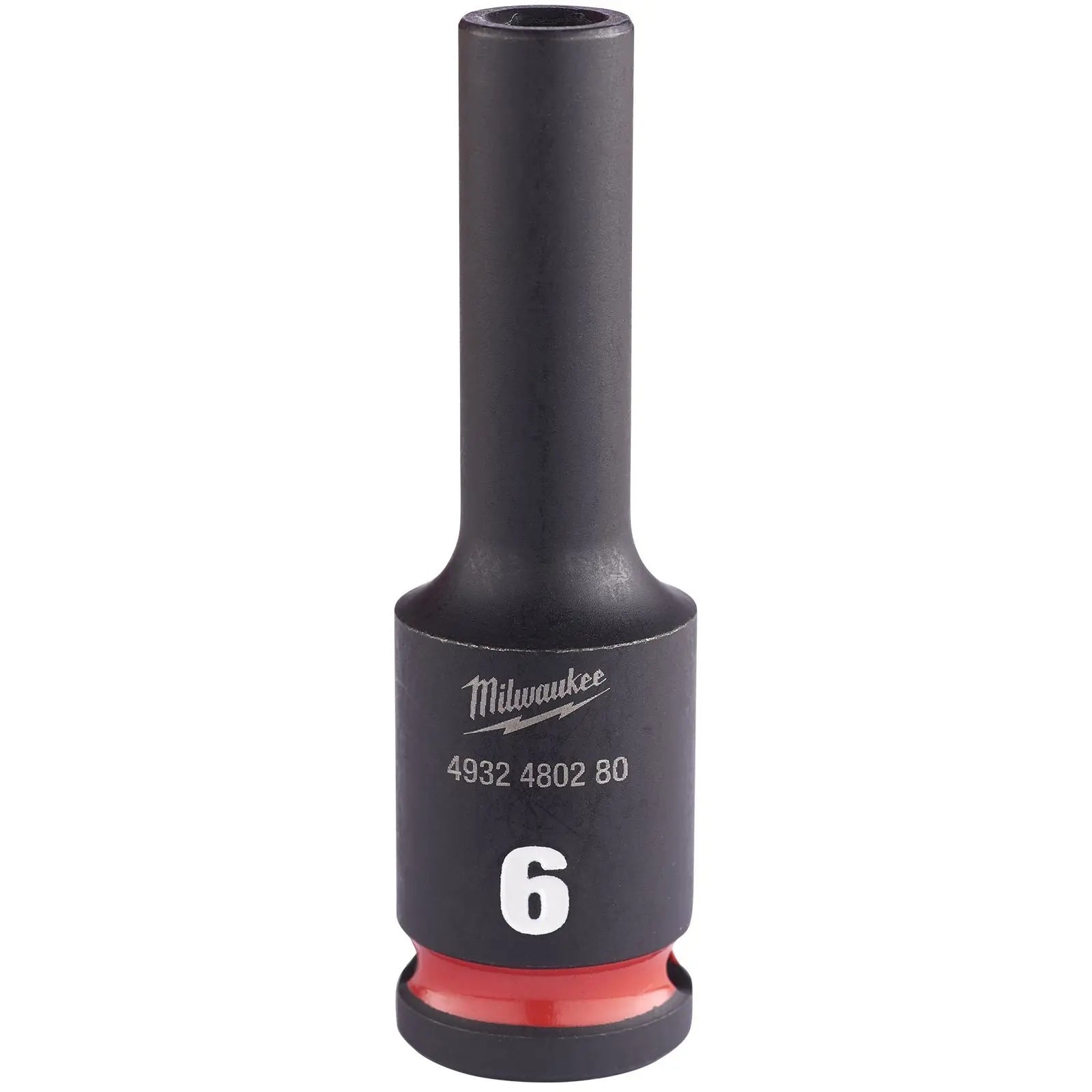 Milwaukee Impact Sockets Deep 3/8" Drive 6-22mm SHOCKWAVE Impact Duty