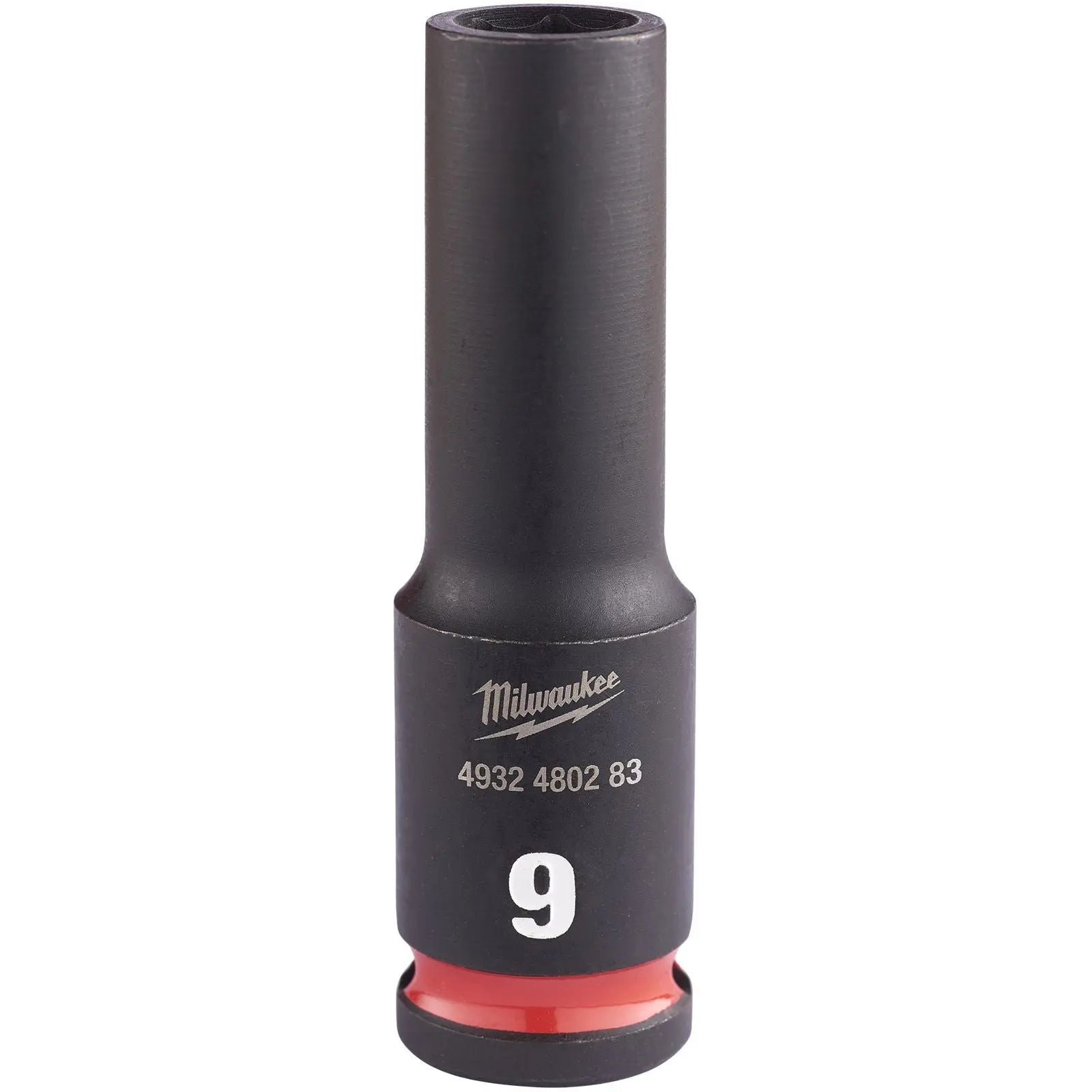 Milwaukee Impact Sockets Deep 3/8" Drive 6-22mm SHOCKWAVE Impact Duty