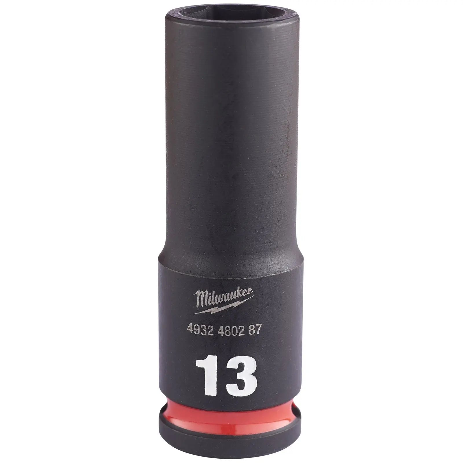 Milwaukee Impact Sockets Deep 3/8" Drive 6-22mm SHOCKWAVE Impact Duty