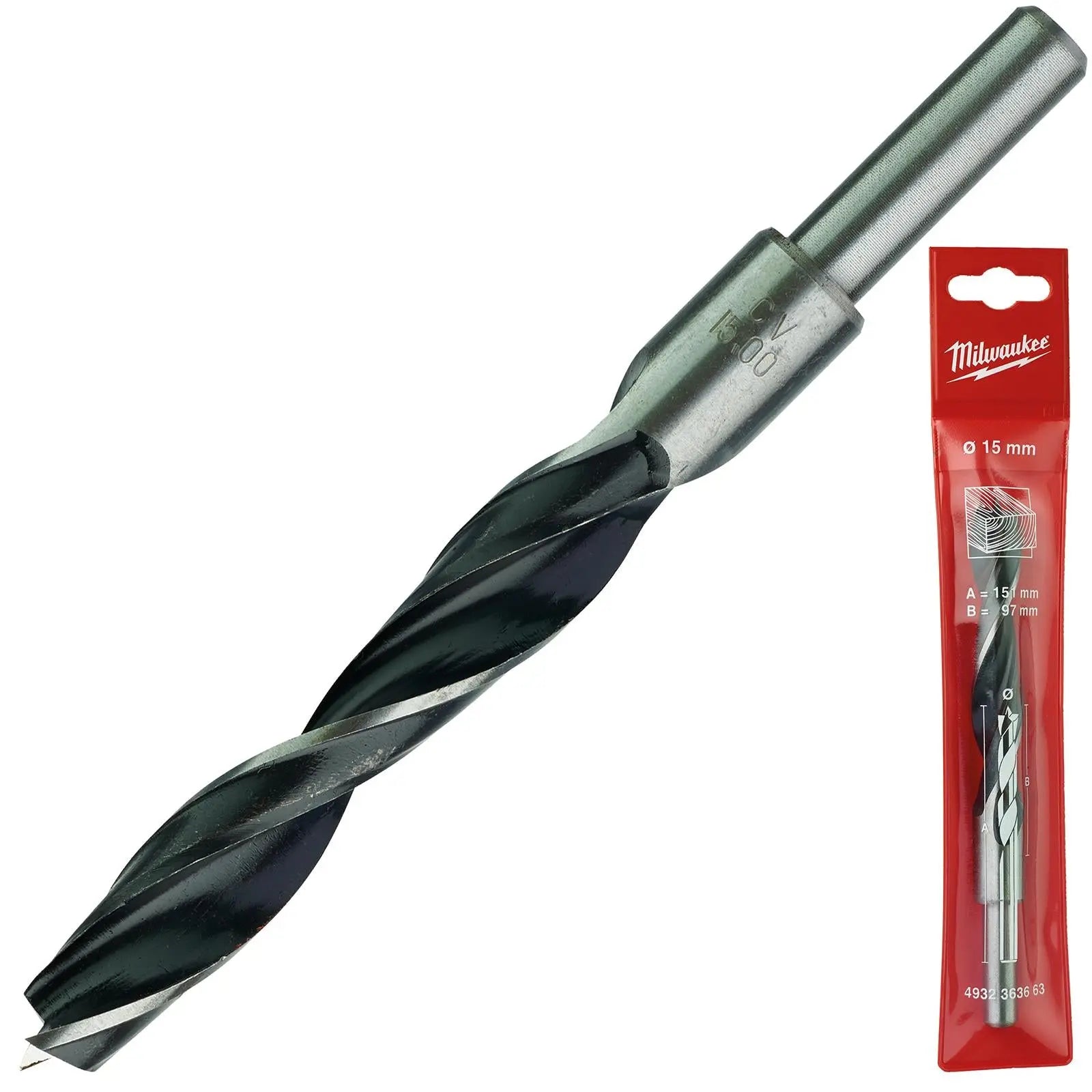 Milwaukee Lip and Spur Brad Point Wood Drill Bits