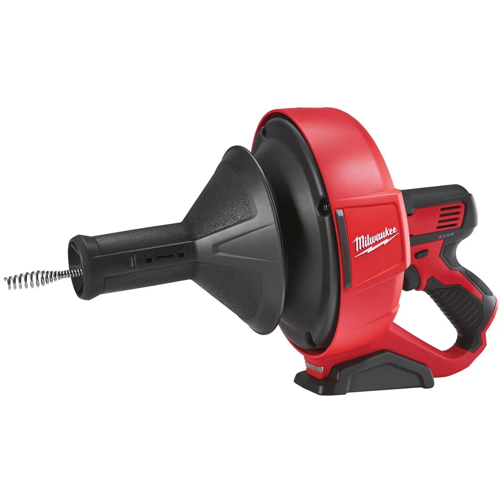 Milwaukee M12 12V Sub Compact Drain Cleaner With Spiral Diameter 6mm and Bucket Bare Unit M12BDC6-0C White Rose Tools