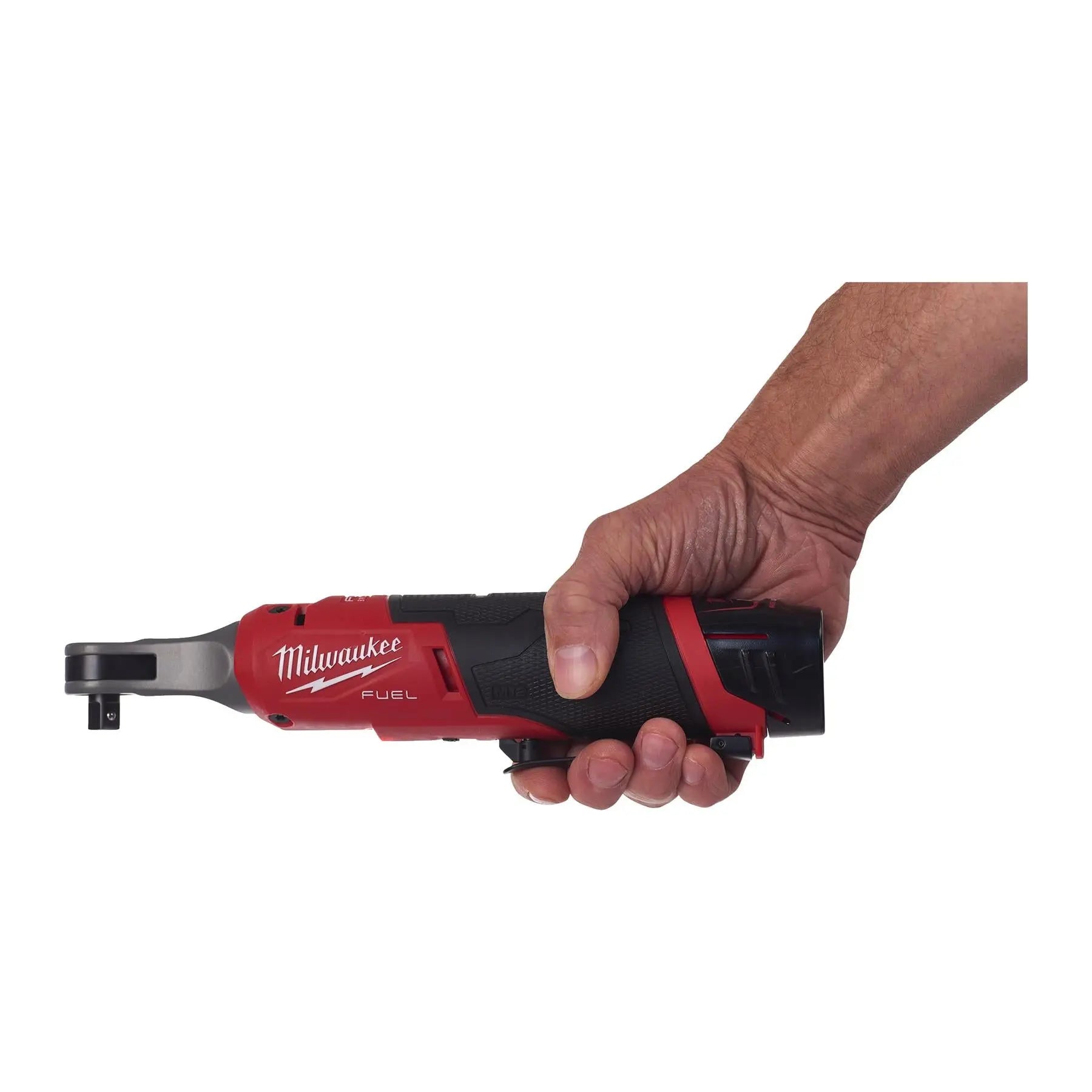 Milwaukee M12 Fuel 12V 3/8" Drive Cordless High Speed Ratchet Bare Unit M12FHIR38-0 White Rose Tools