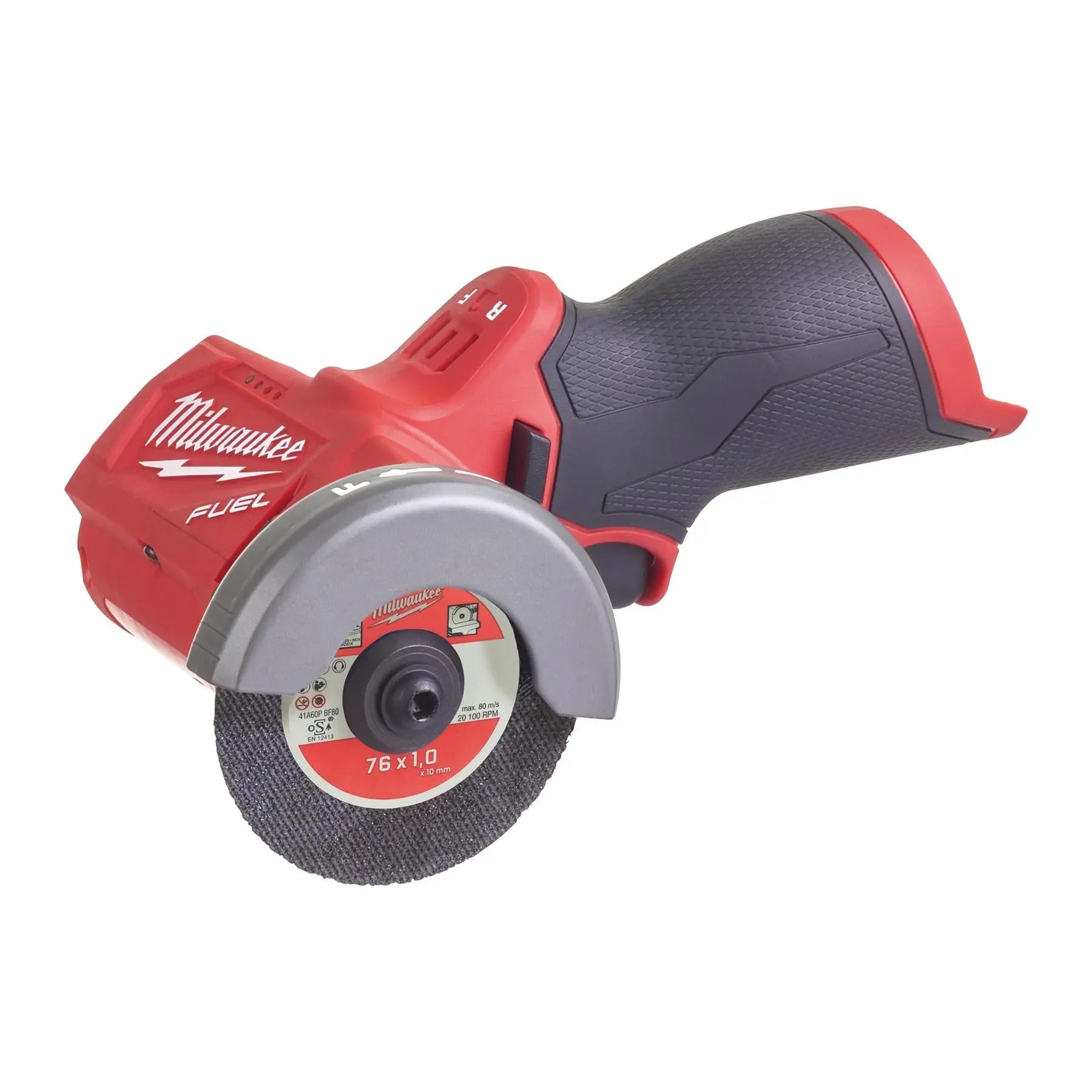 Milwaukee M12 Fuel 12V Sub Compact Multi Material Cordless Cut Off Tool 76mm Blade Bare Unit M12FCOT-0 White Rose Tools