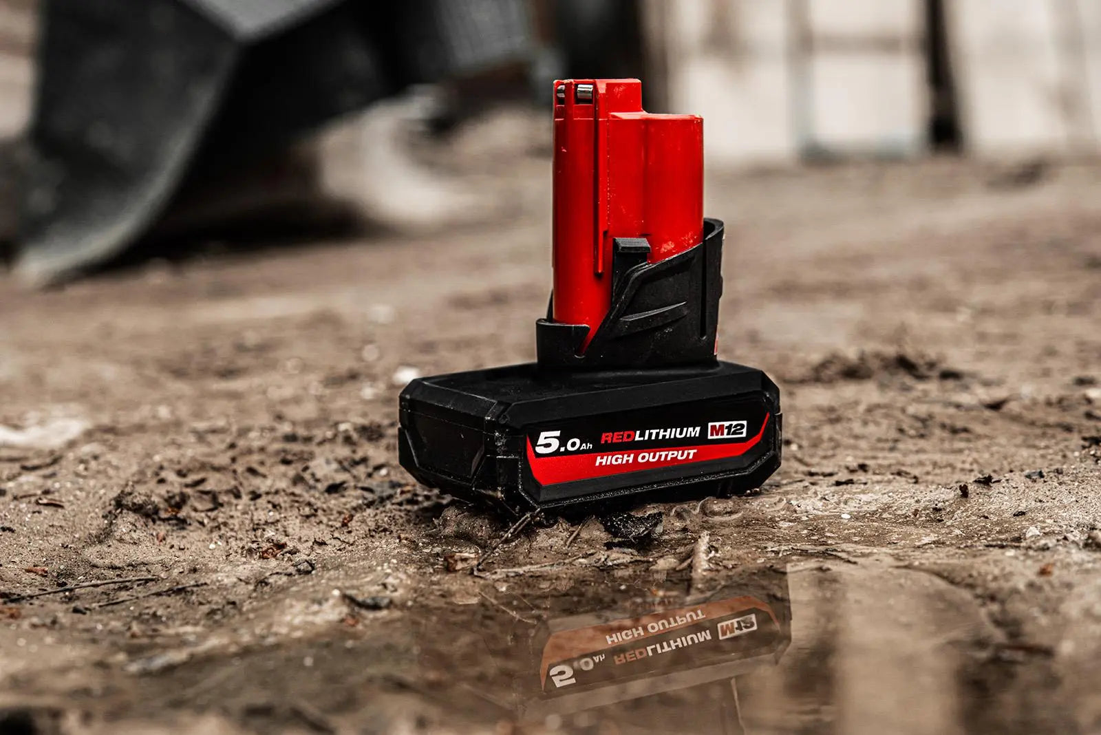 Milwaukee M12 High Output 5.0Ah Battery Pack M12HB5 White Rose Tools