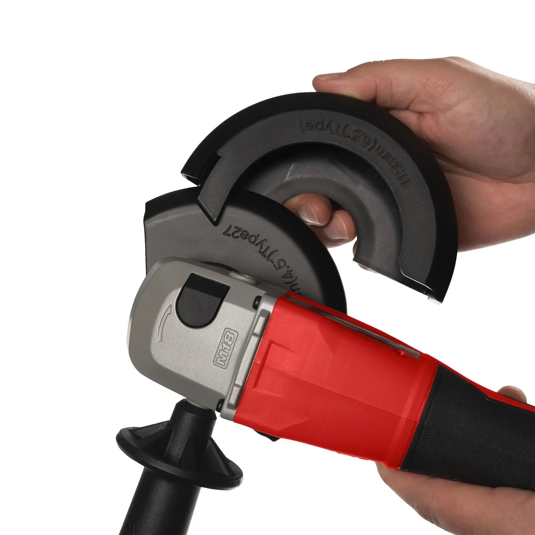 Milwaukee M18 18V 115mm Angle Grinder With Paddle Switch Brushless Bare Unit M18BLSAG115XPD-0 White Rose Tools