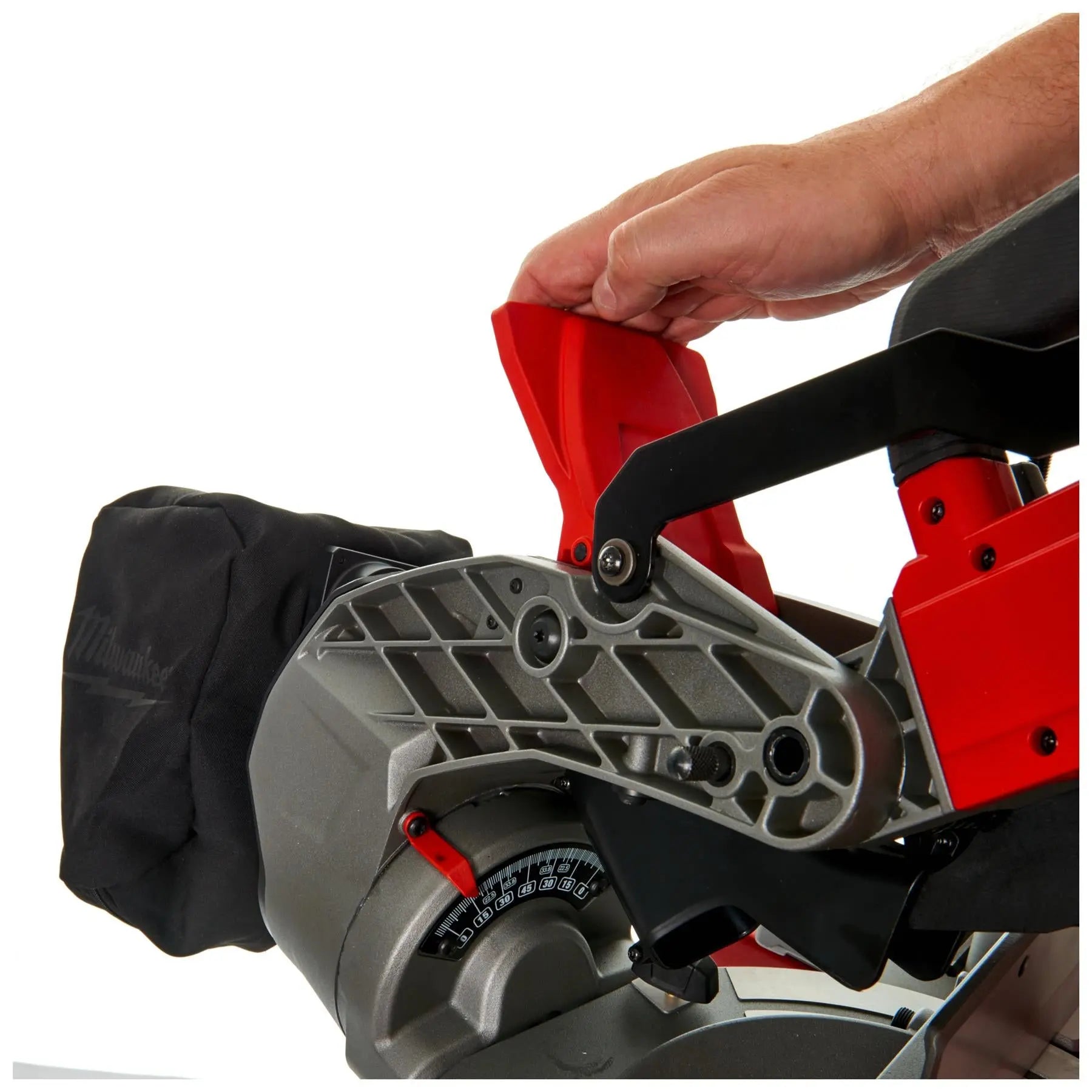 Milwaukee M18 18V FUEL 254mm Mitre Saw Cordless Chop Saw Bare Unit M18FMS254-0 White Rose Tools