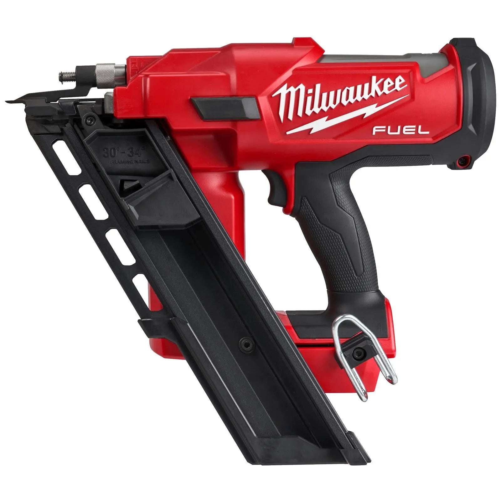 Milwaukee M18 18V FUEL Framing Nailer 50-90mm Nails 2-Mode 30-34° In Kitbox Bare Unit M18FFN-0C White Rose Tools