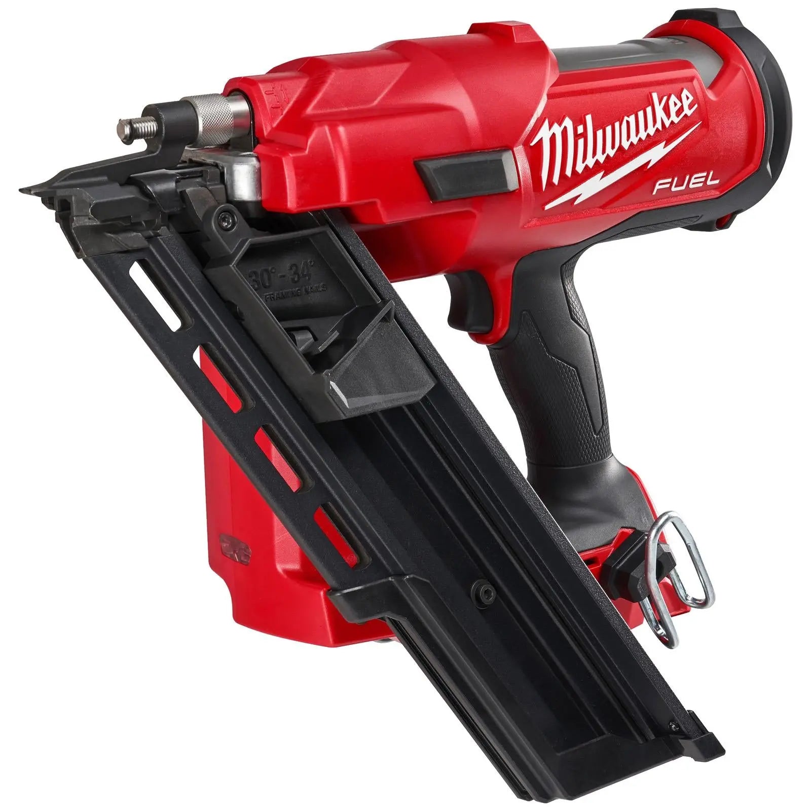 Milwaukee M18 18V FUEL Framing Nailer 50-90mm Nails 2-Mode 30-34° In Kitbox Bare Unit M18FFN-0C White Rose Tools