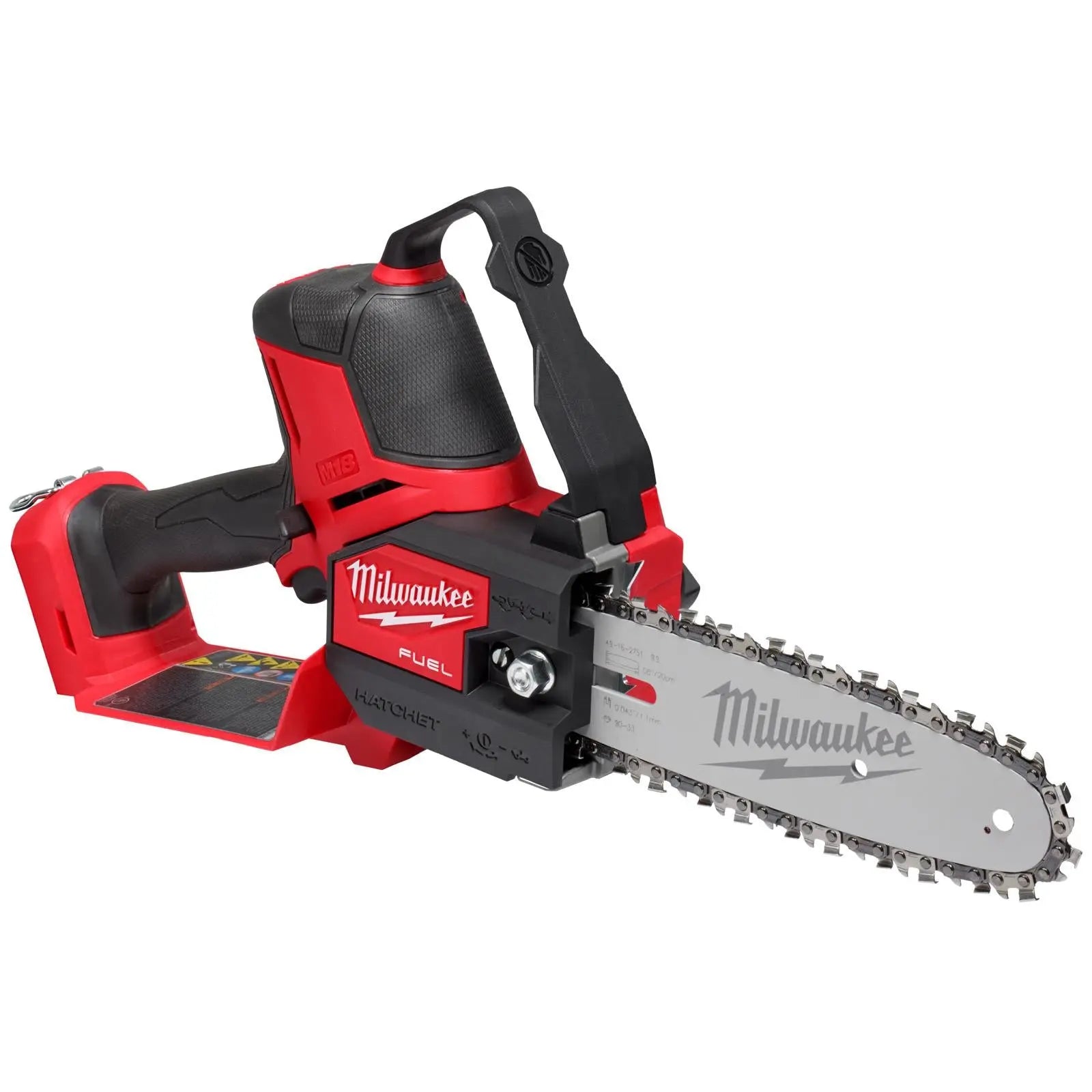 Milwaukee M18 18V FUEL HATCHET Pruning Saw 20cm Brushless Bare Unit M18FHS20-0 White Rose Tools