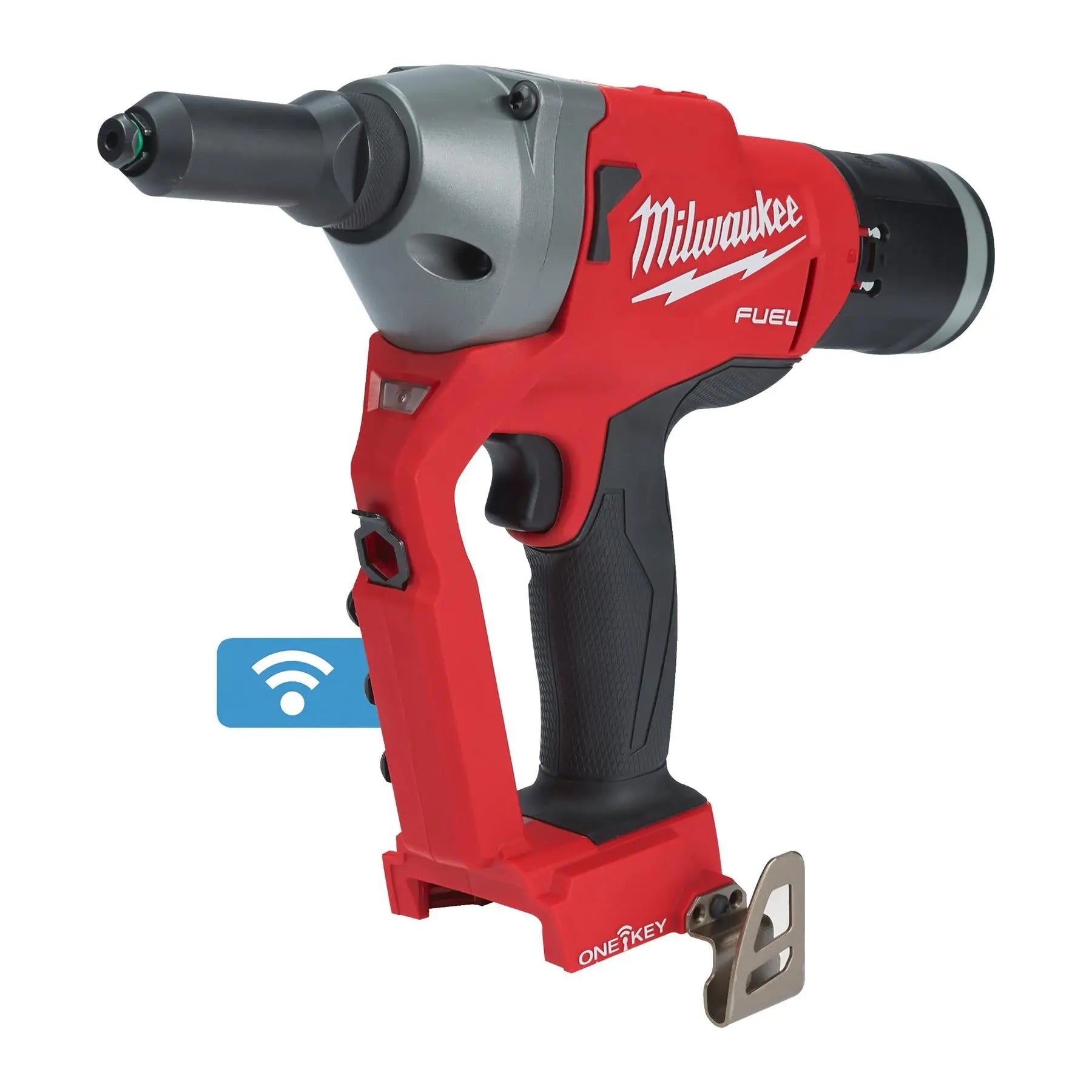 Milwaukee M18 18V Fuel One-Key Cordless Rivet Tool in HD Box Bare Unit M18ONEFPRT-0X White Rose Tools