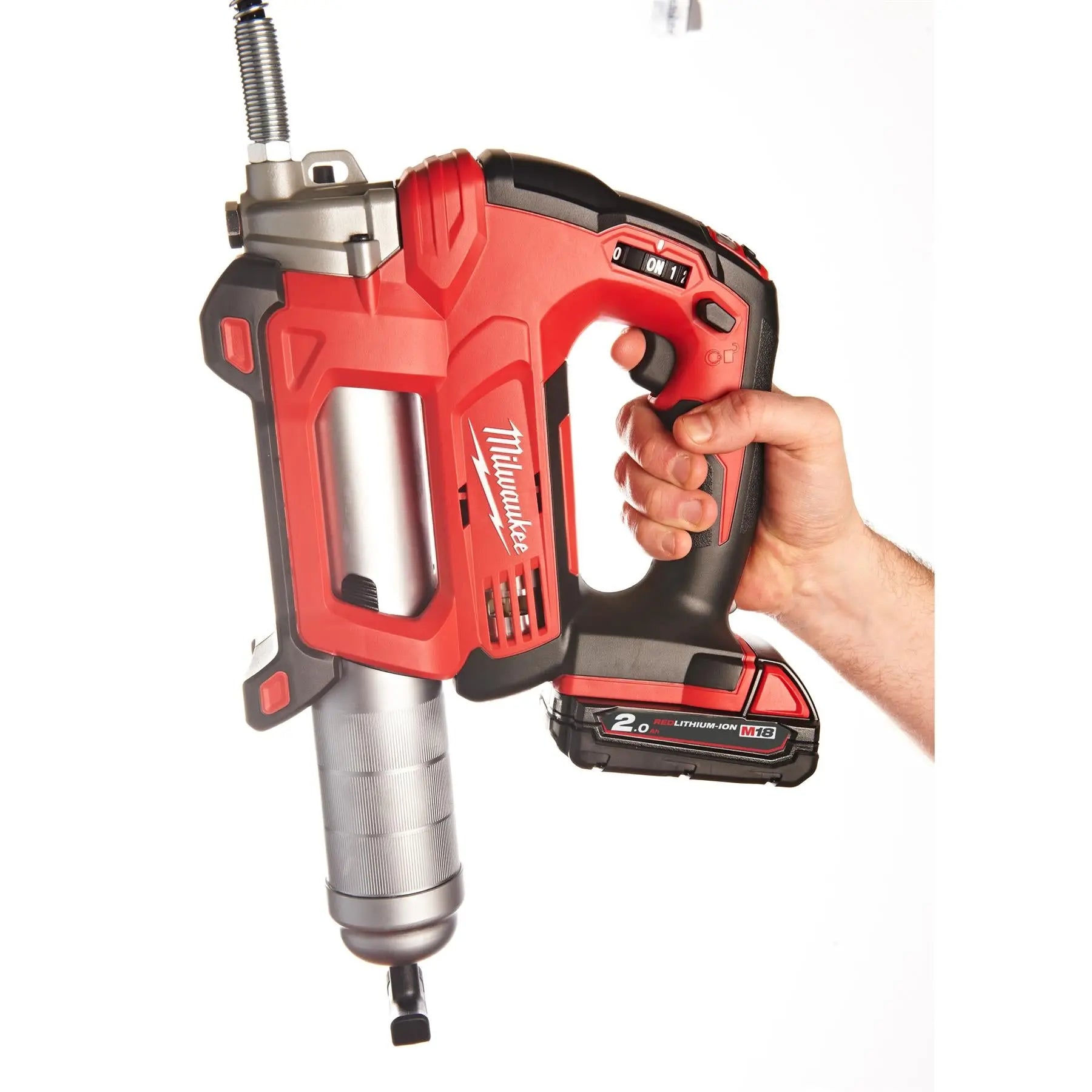 Milwaukee M18 18V Grease Gun Cordless Bare Unit M18GG-0 White Rose Tools