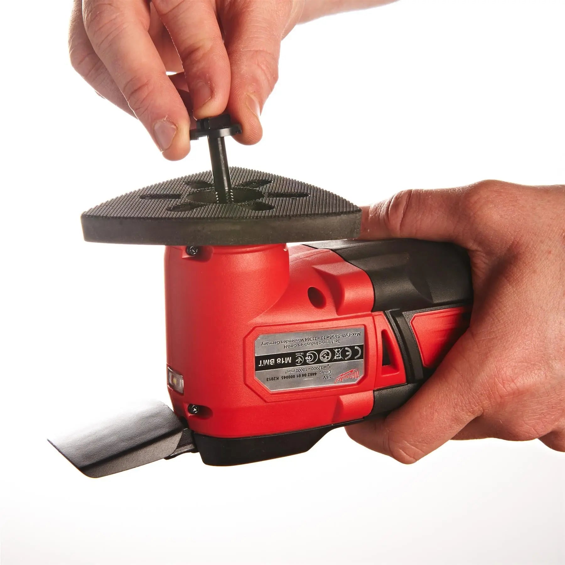 Milwaukee M18 18V Multi-Tool With Accessorites Bare Unit M18BMT-0 White Rose Tools