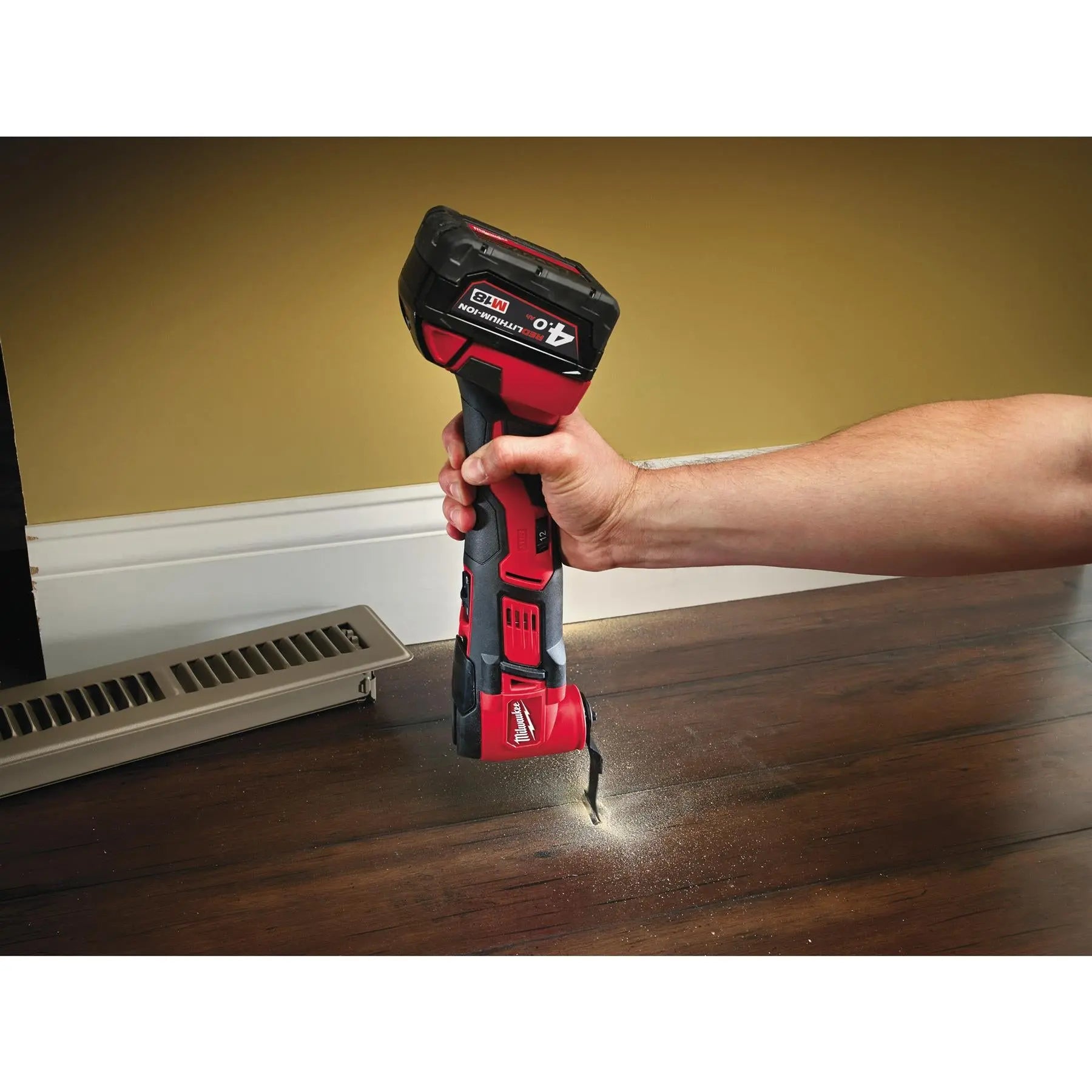 Milwaukee M18 18V Multi-Tool With Accessorites Bare Unit M18BMT-0 White Rose Tools