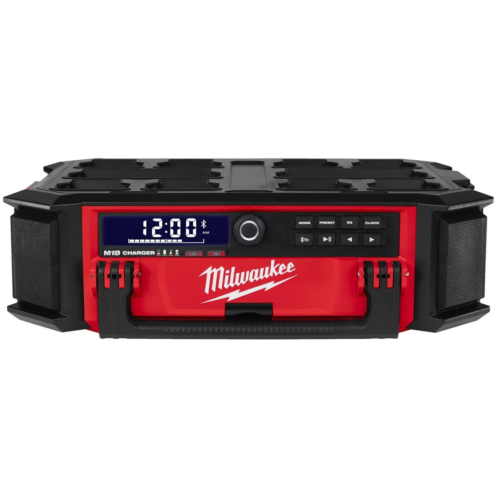 Milwaukee M18 18V PACKOUT Radio Charger DAB+ AM/FM Bare Unit M18PRCDAB+-0 White Rose Tools