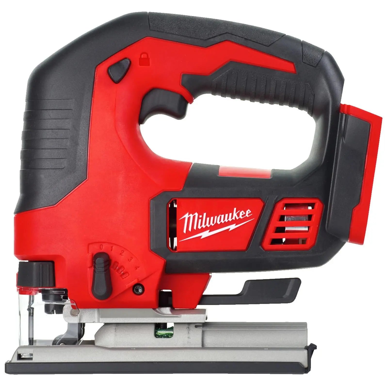 Milwaukee M18 18V Top Handle Jigsaw FIXTEC Quick Change Bare Unit M18BJS-0 White Rose Tools