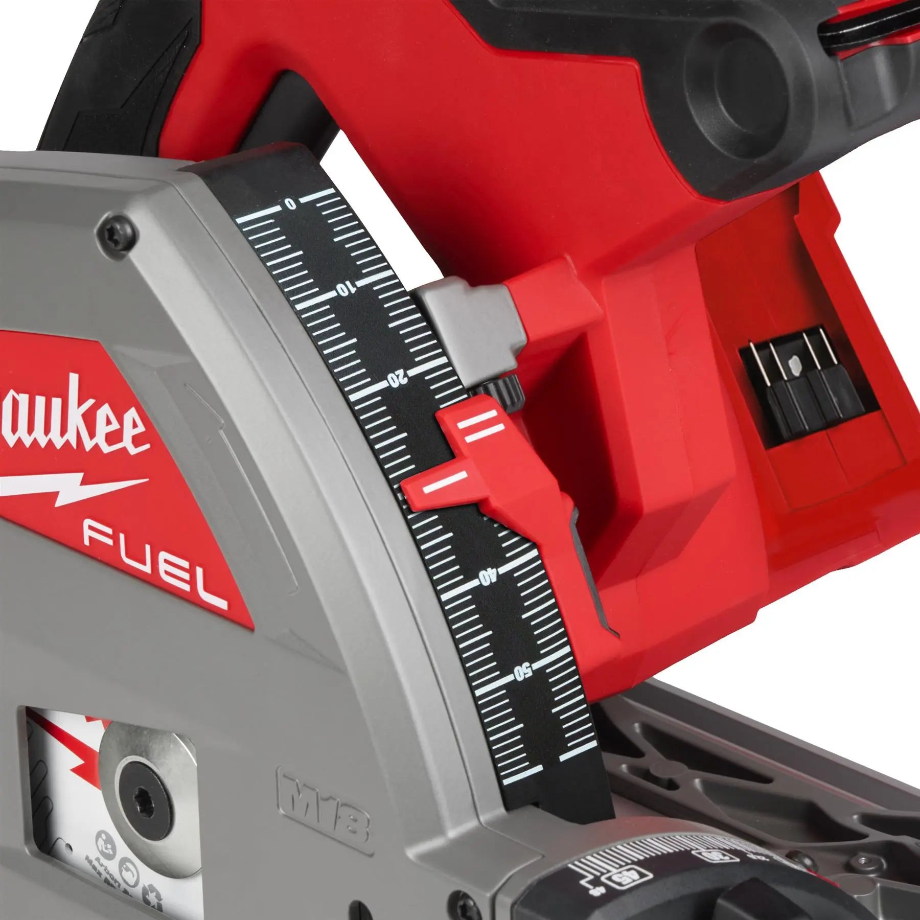 Milwaukee M18 Fuel 18V 55mm Cordless Plunge Saw in Packout XL Tool Box Bare Unit M18FPS55-0P White Rose Tools