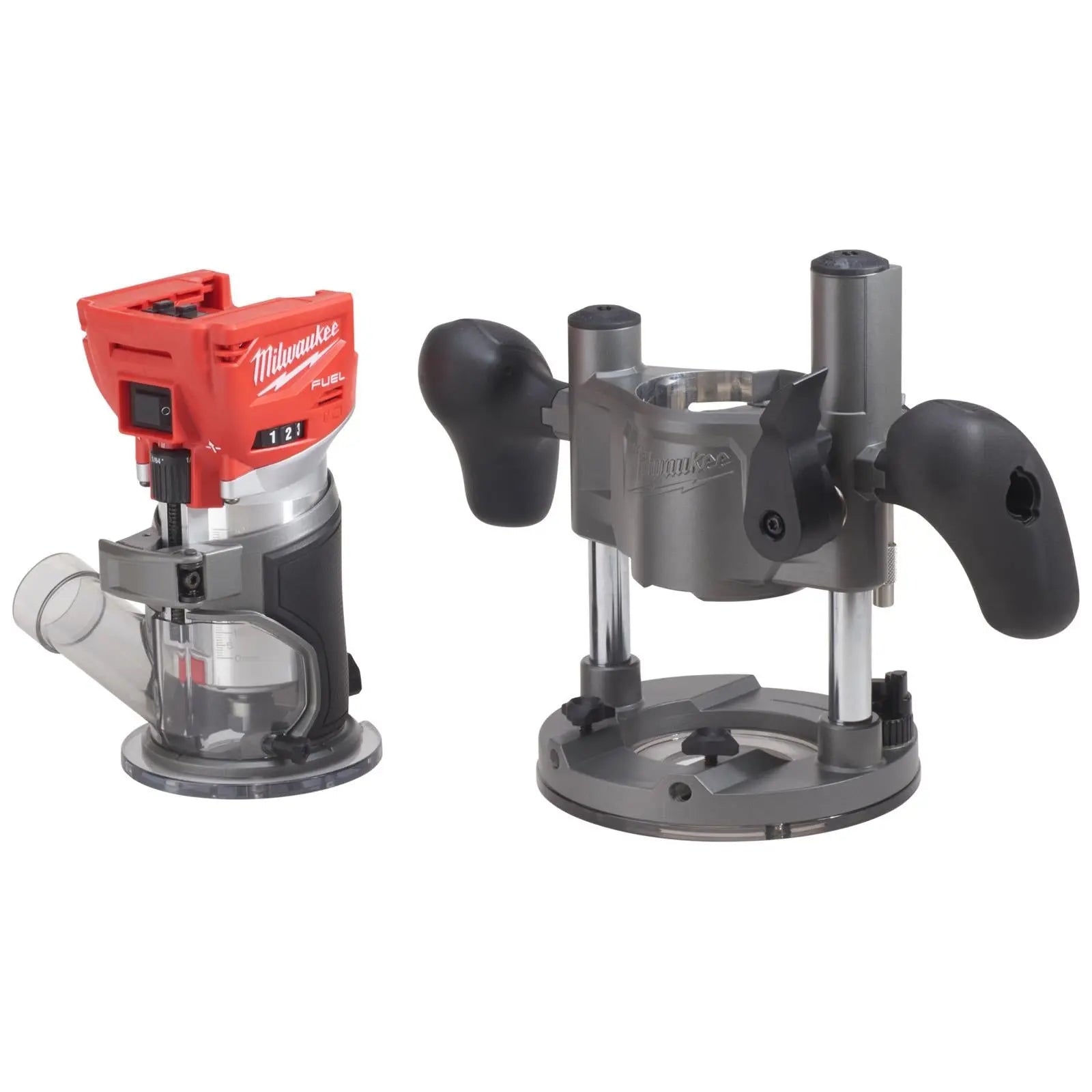 Milwaukee M18 Fuel 18V Cordless 1/4" Trim Router in HD Box Bare Unit M18FTR-0X White Rose Tools