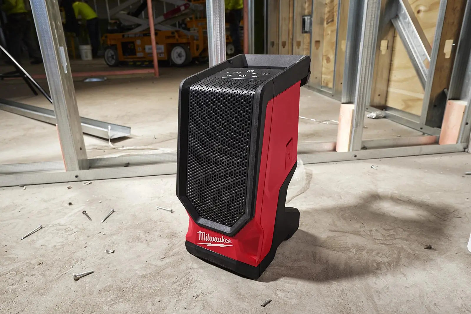 Milwaukee M18 Jobsite Bluetooth Speaker Body Only M18SPEJSG2-0 White Rose Tools