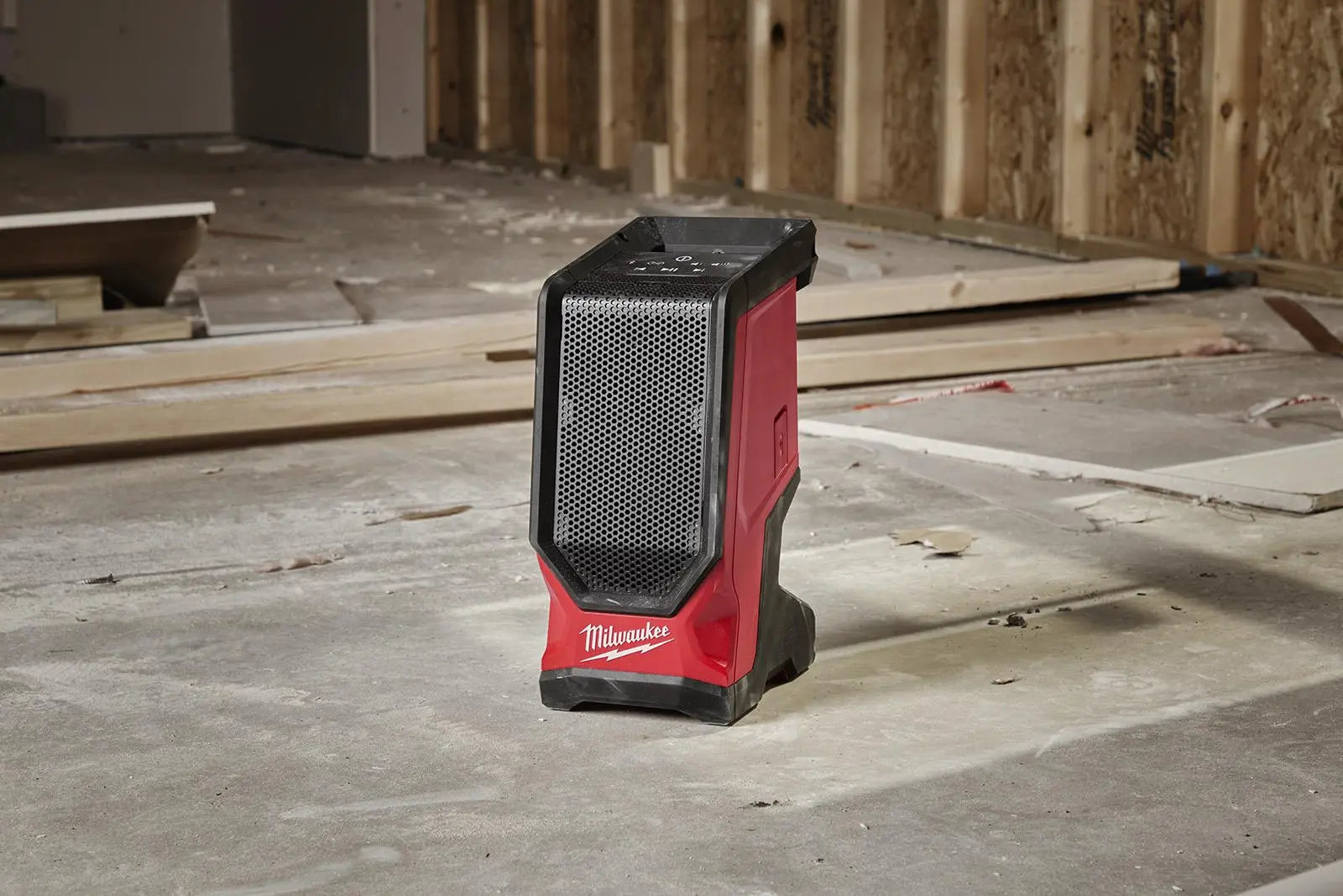 Milwaukee M18 Jobsite Bluetooth Speaker Body Only M18SPEJSG2-0 White Rose Tools