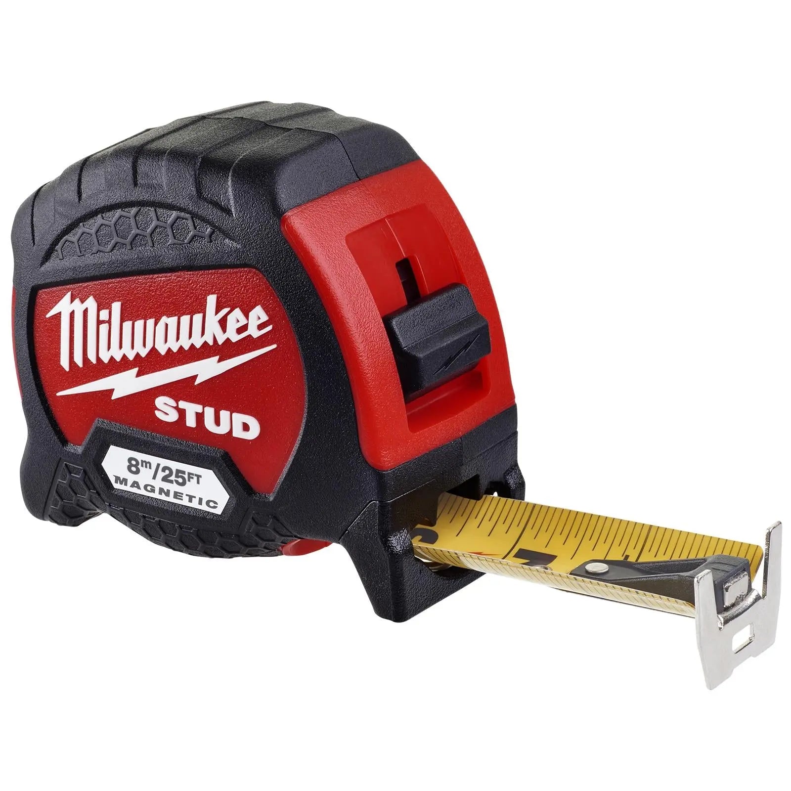 Milwaukee Magnetic Tape Measure 8m 26ft STUD Gen 2 Metric Imperial 33mm Blade Width