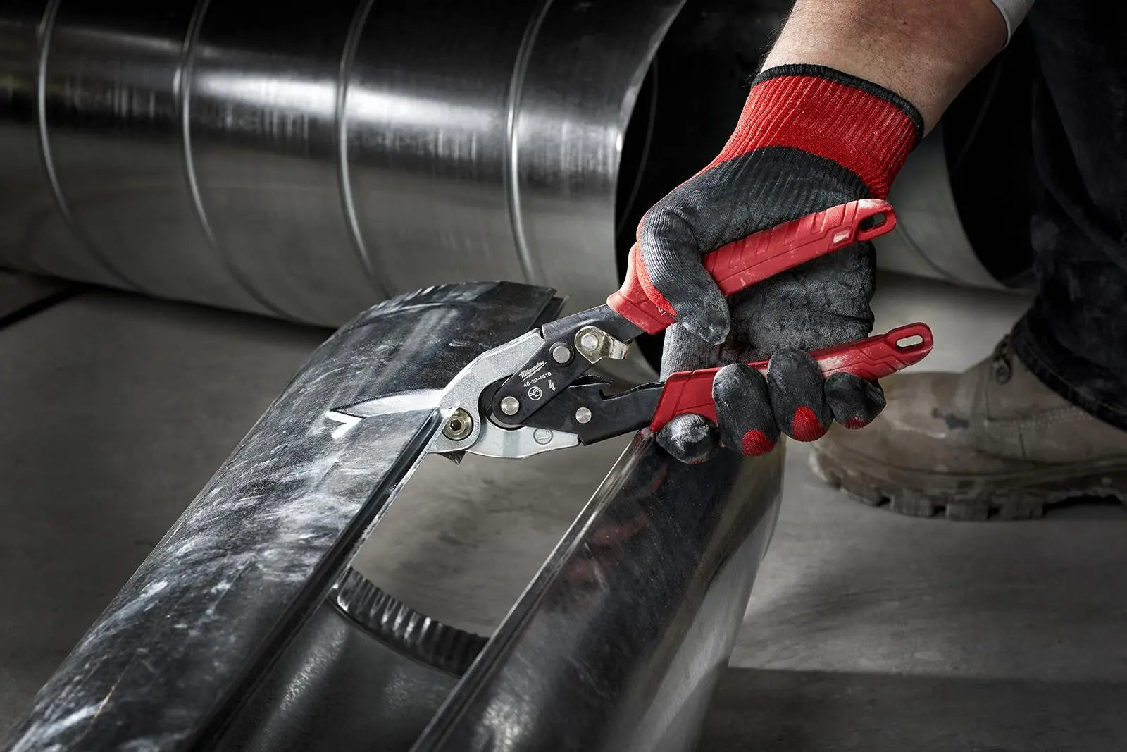 Milwaukee Metal Avaition Snips Left Cut 260mm