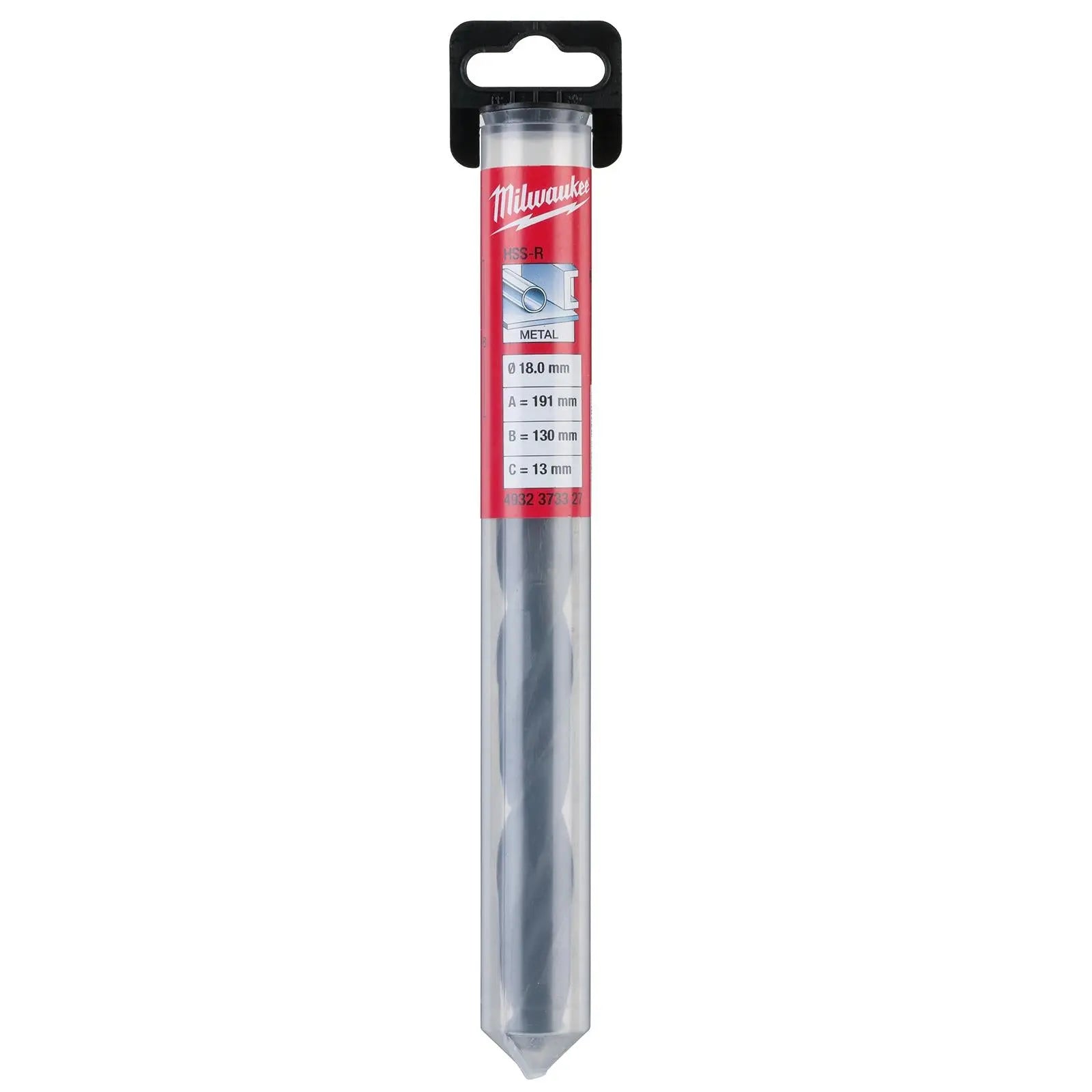 Milwaukee Metal Drill Bits HSS Rollforged with Reduced Shank DIN 338