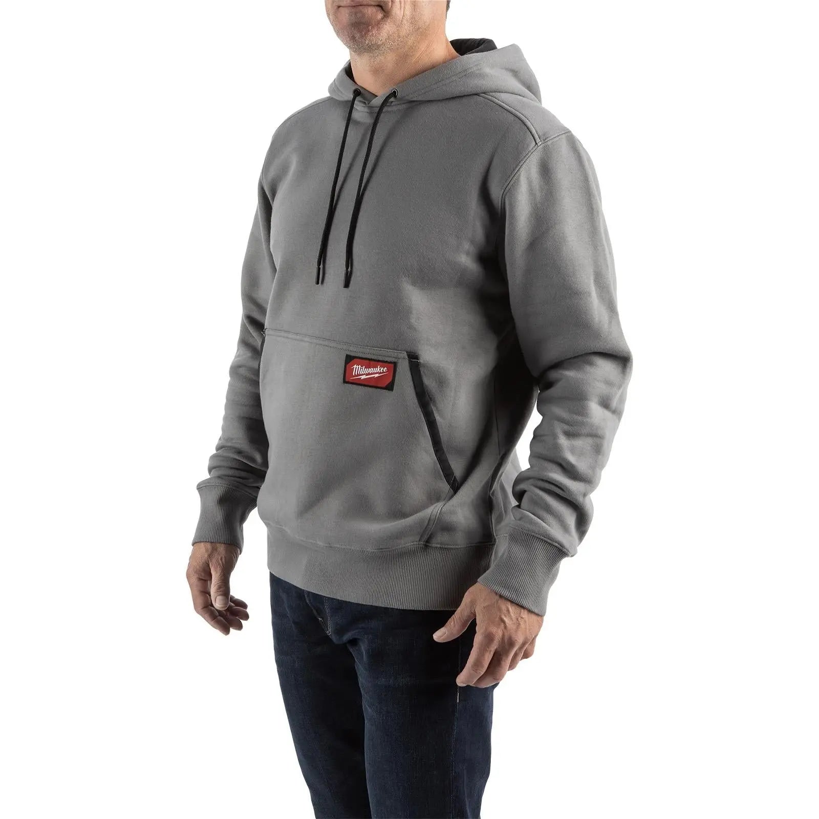 Milwaukee Midweight Work Hoodie Workwear - Choose Colour / Size White Rose Tools