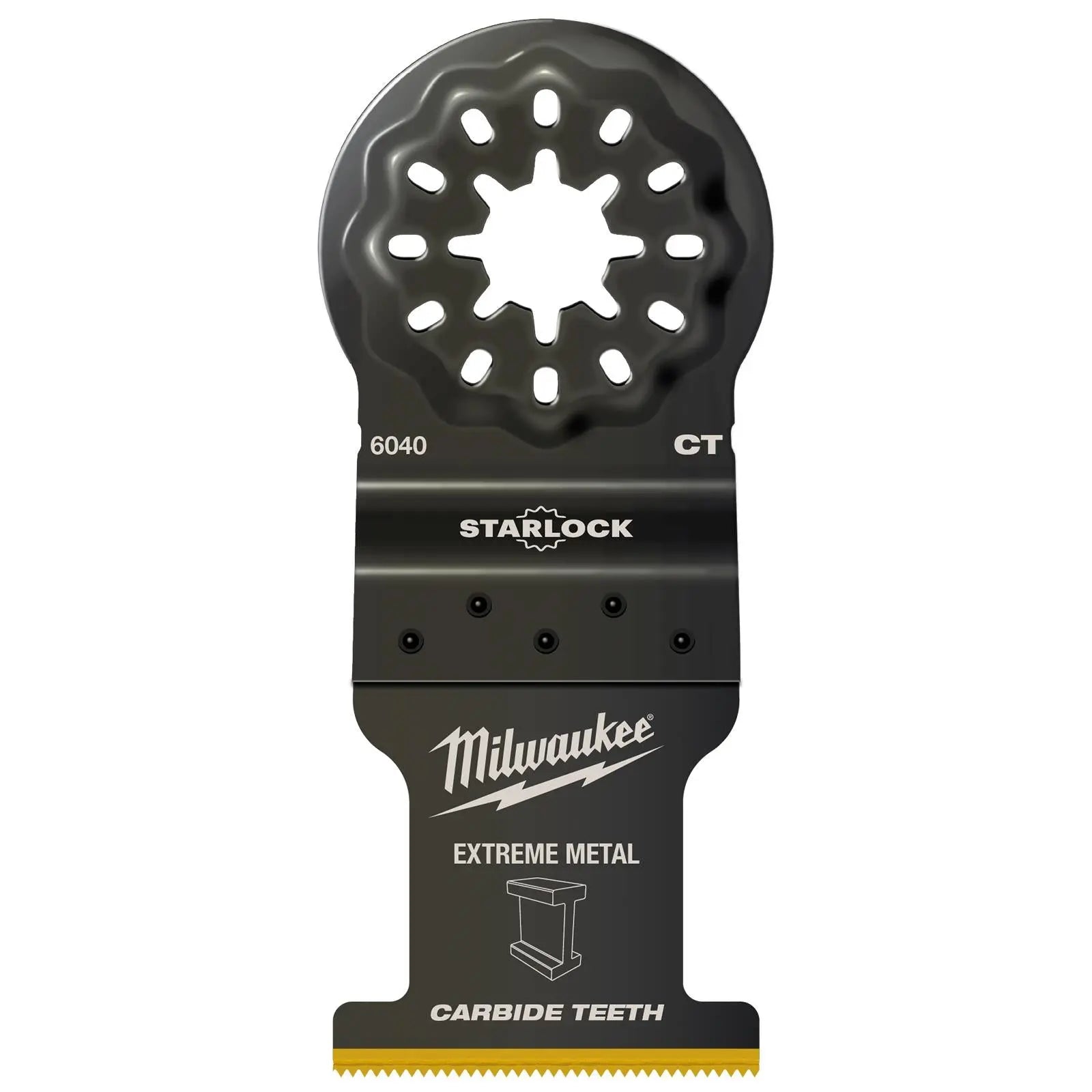 Milwaukee Multi Tool Multi Material Plunge Cut Cutting Blade 35mm Width x 32mm Length Starlock