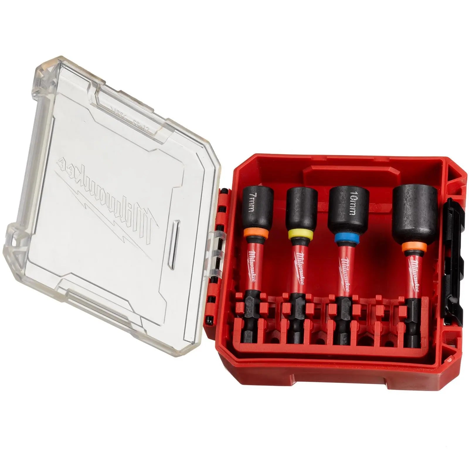 Milwaukee Nut Driver Set 4 Piece Gen II Magnetic SHOCKWAVE Impact Duty 7-13mm White Rose Tools