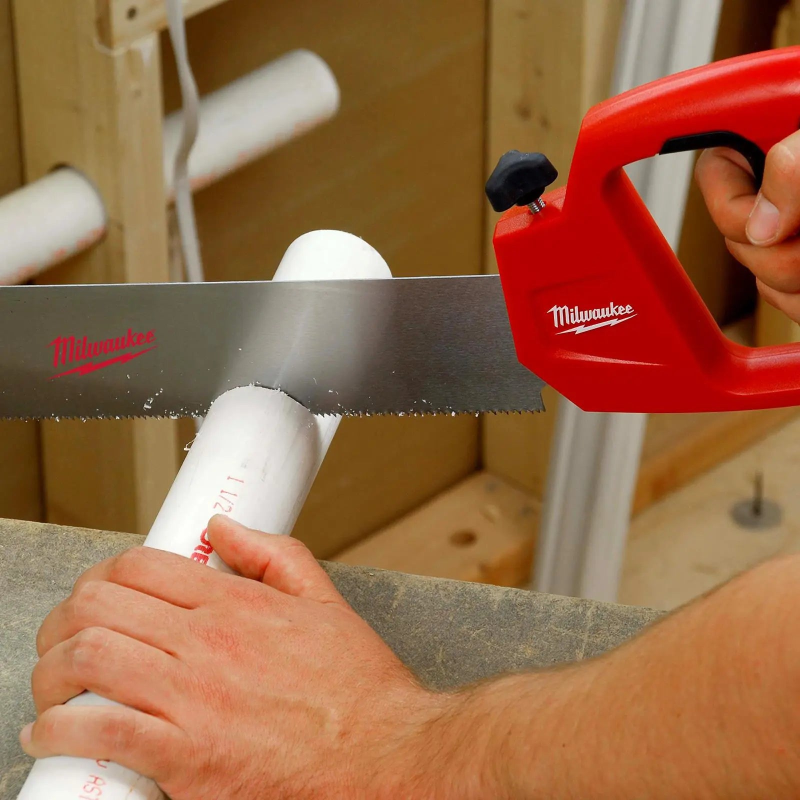 Milwaukee PVC Saw 305mm Compact Design