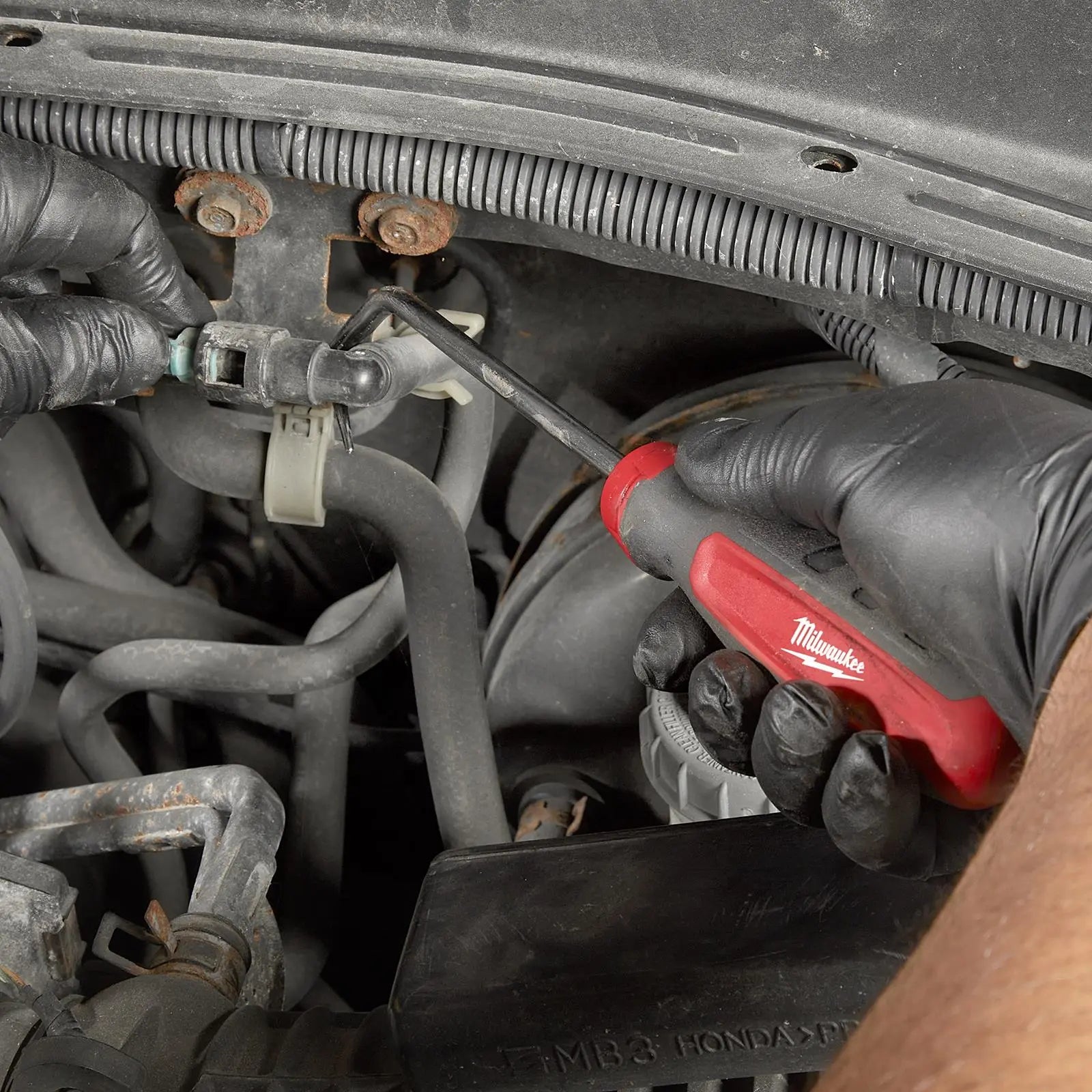 Milwaukee Pick Hook Bent 45 Degree All Metal Core O-Ring Seal Hose Puller