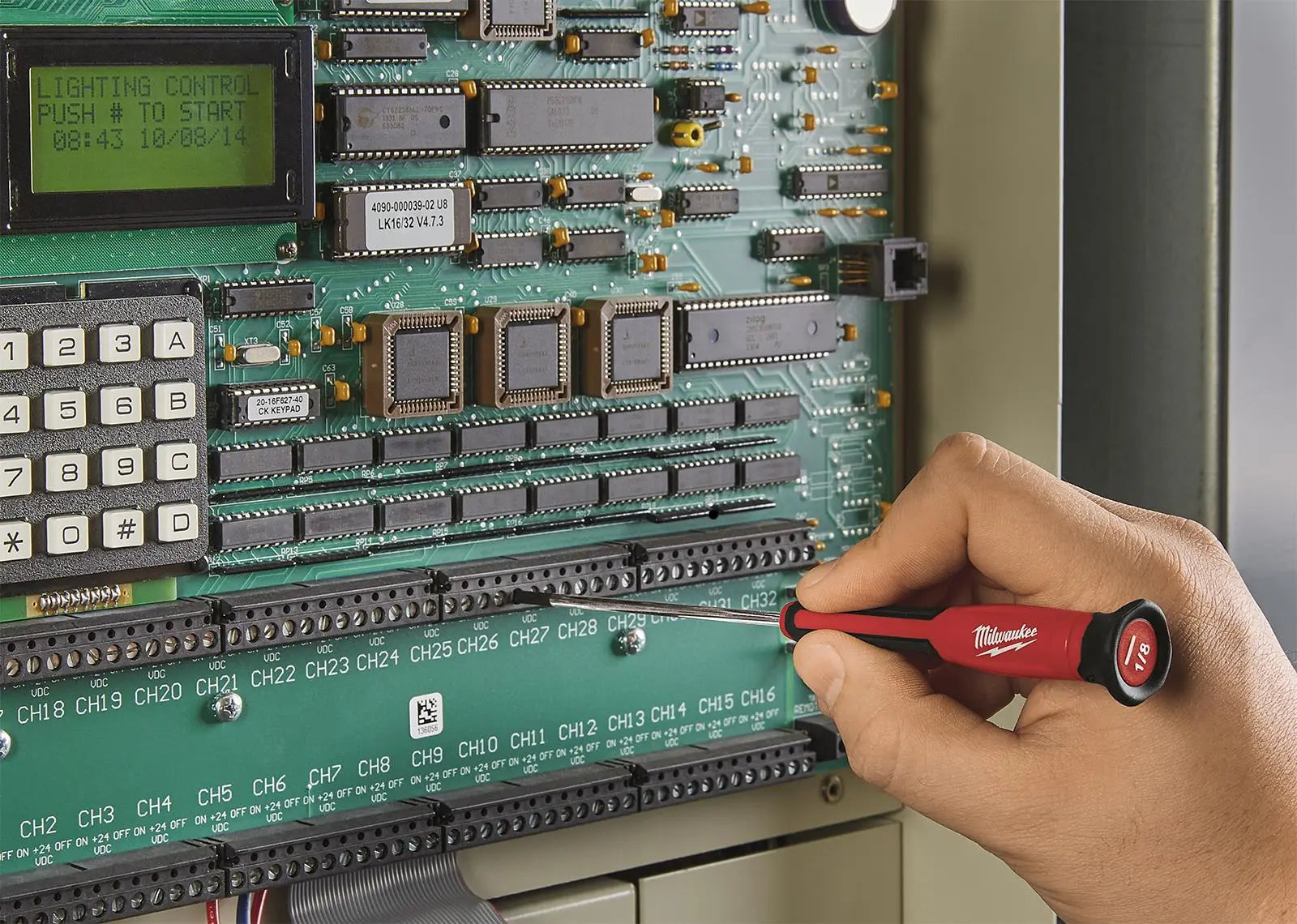 Milwaukee Precision Screwdriver Set 6 Piece Phillips Slotted