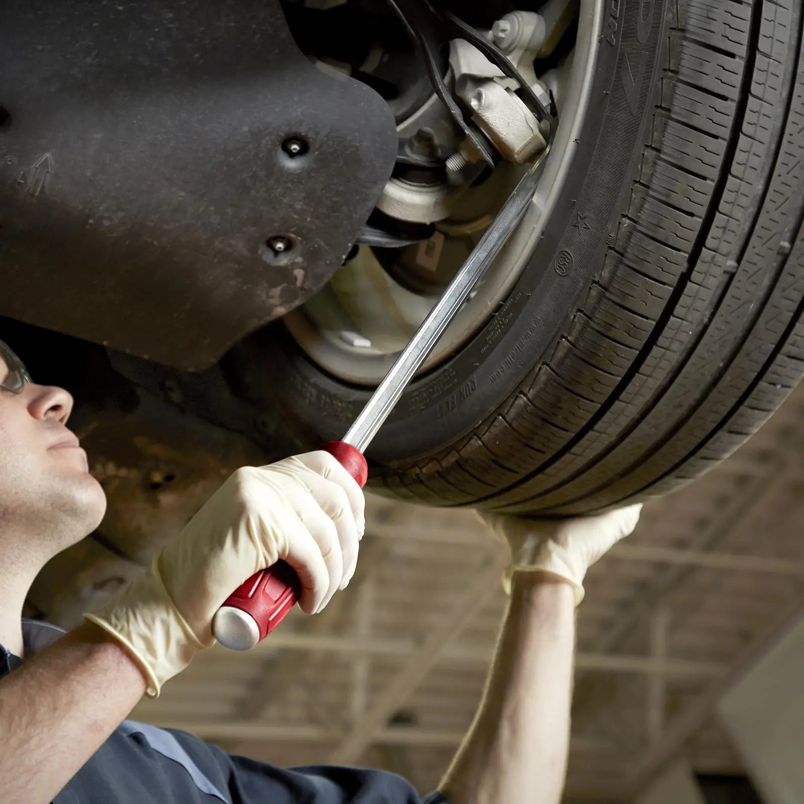 Milwaukee Pry Bar Set 4 Piece 200mm-600mm Hammer-Ready Strike Cap Tri-Lobe