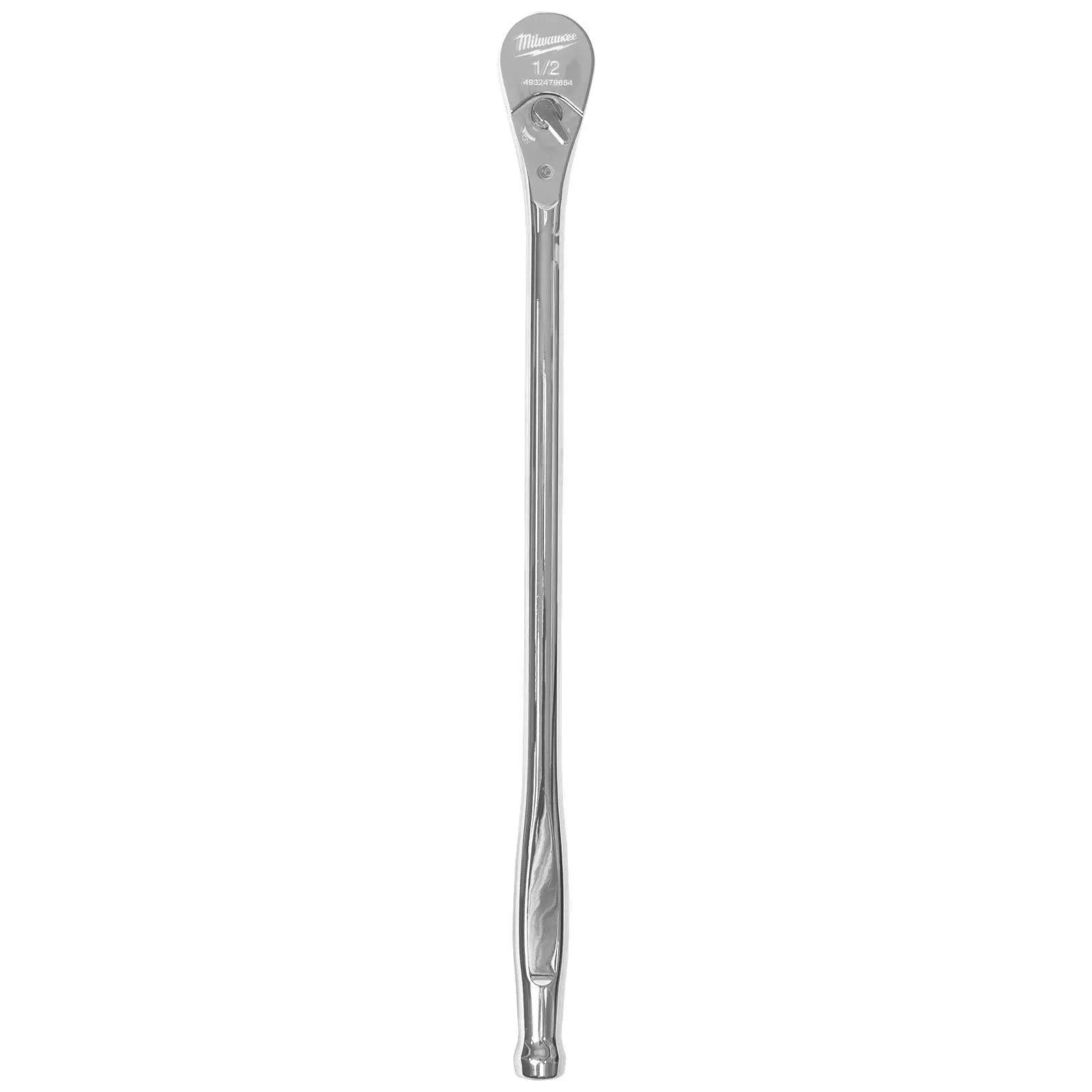 Milwaukee Ratchet Handle Socket Wrench Long 1/2" Drive 457mm 18 inch 90 Tooth White Rose Tools