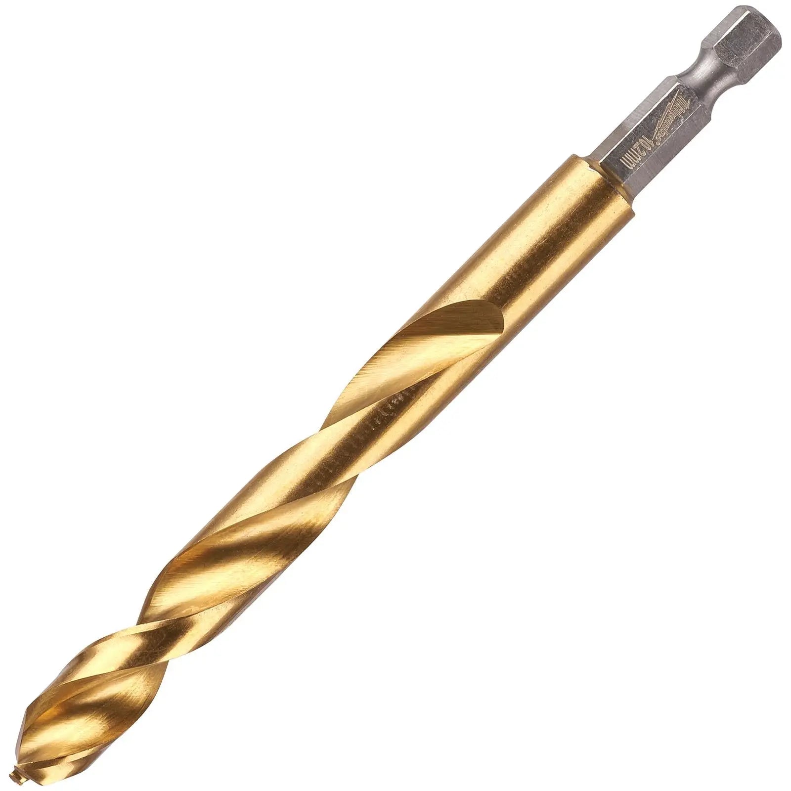Milwaukee Red Hex Metal Drill Bits HSS Shockwave Impact Duty 1/4" Hex Shank