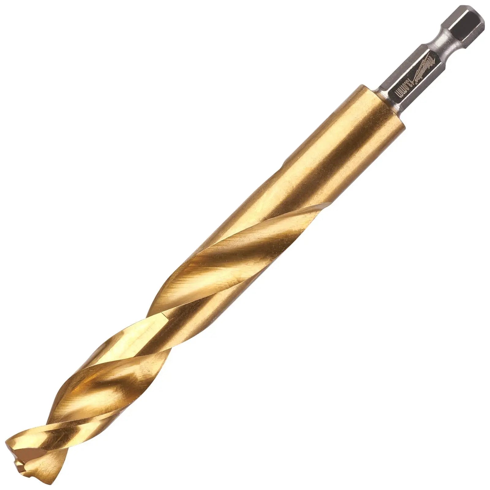 Milwaukee Red Hex Metal Drill Bits HSS Shockwave Impact Duty 1/4" Hex Shank