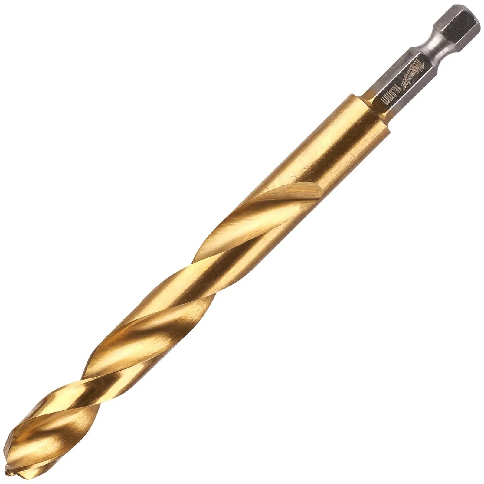 Milwaukee Red Hex Metal Drill Bits HSS Shockwave Impact Duty 1/4" Hex Shank