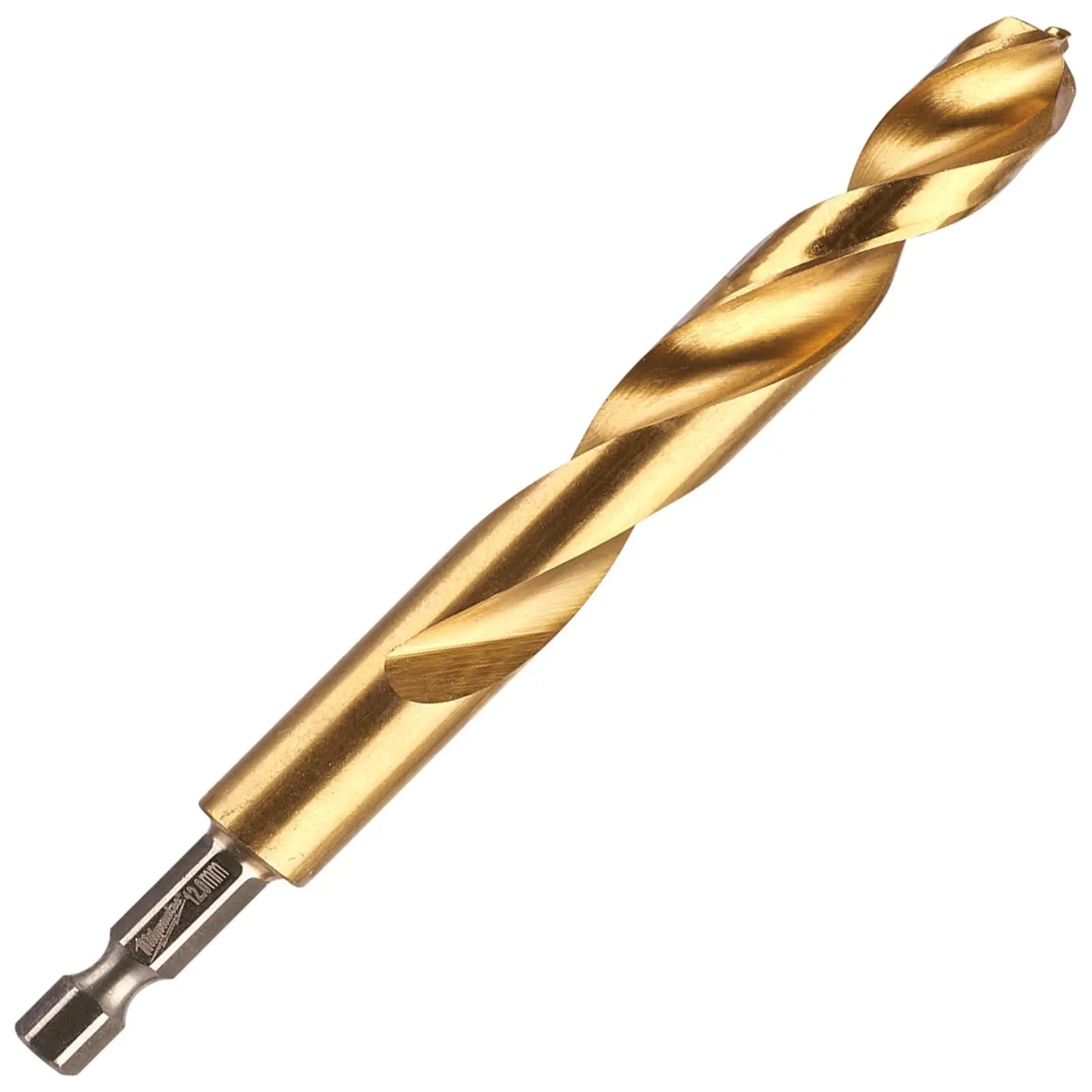 Milwaukee Red Hex Metal Drill Bits HSS Shockwave Impact Duty 1/4" Hex Shank