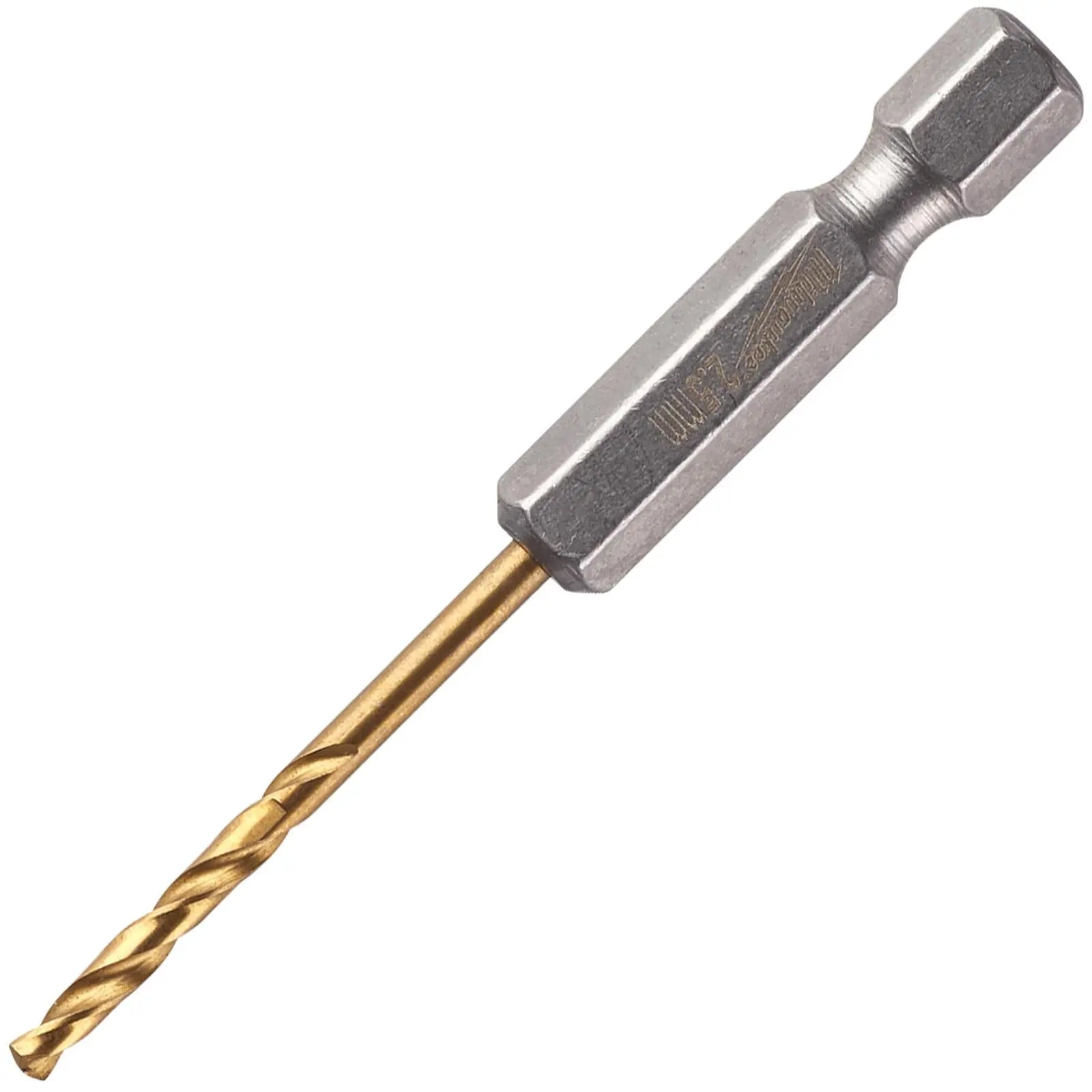 Milwaukee Red Hex Metal Drill Bits HSS Shockwave Impact Duty 1/4" Hex Shank